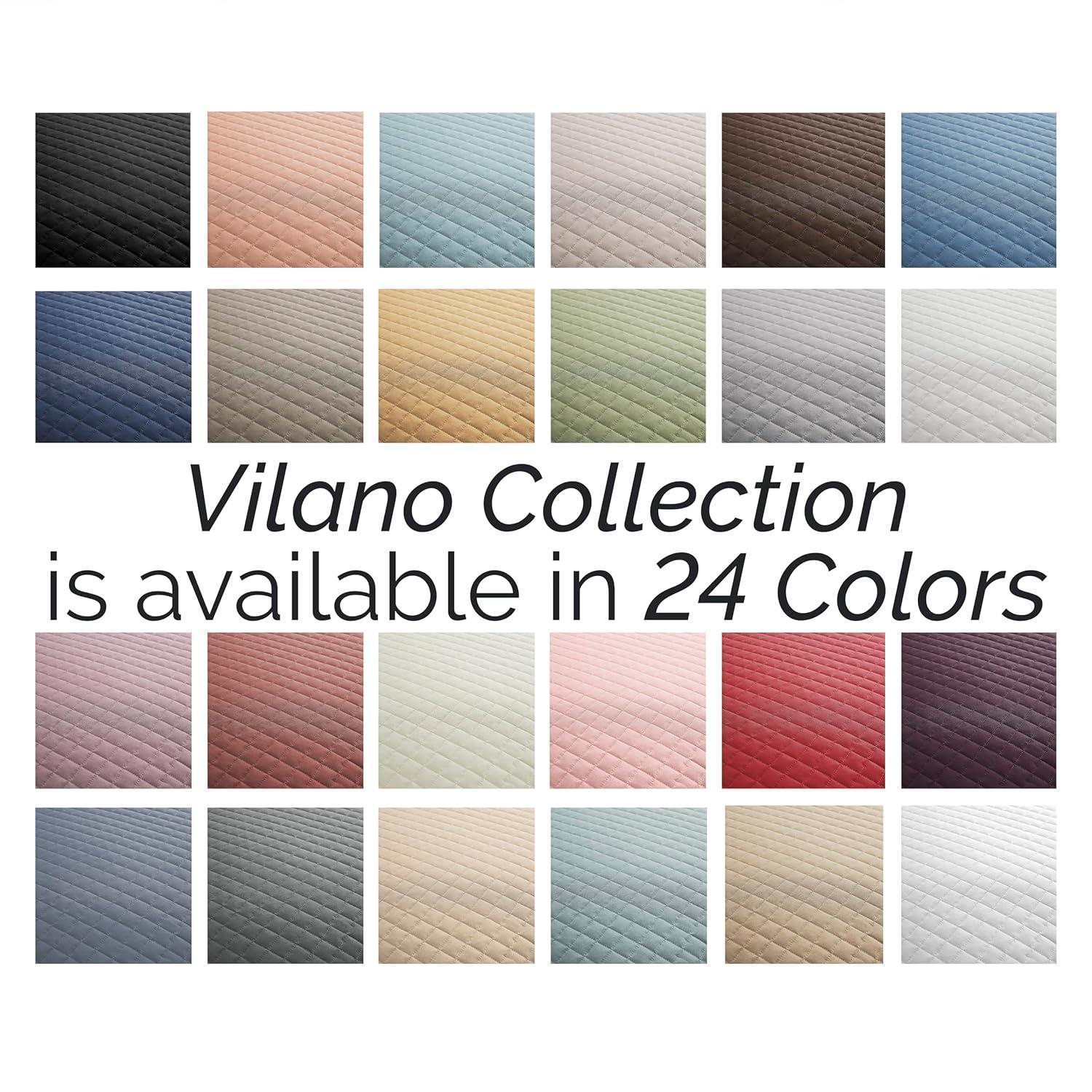 Southshore Fine Living, Inc. Pillow Shams King Size Set of 2, Large 20"x36" Sage Green Pillow Covers for King Size Pillows, Luxury Quilted Sham Covers to Complement Home Decor, Sage Green