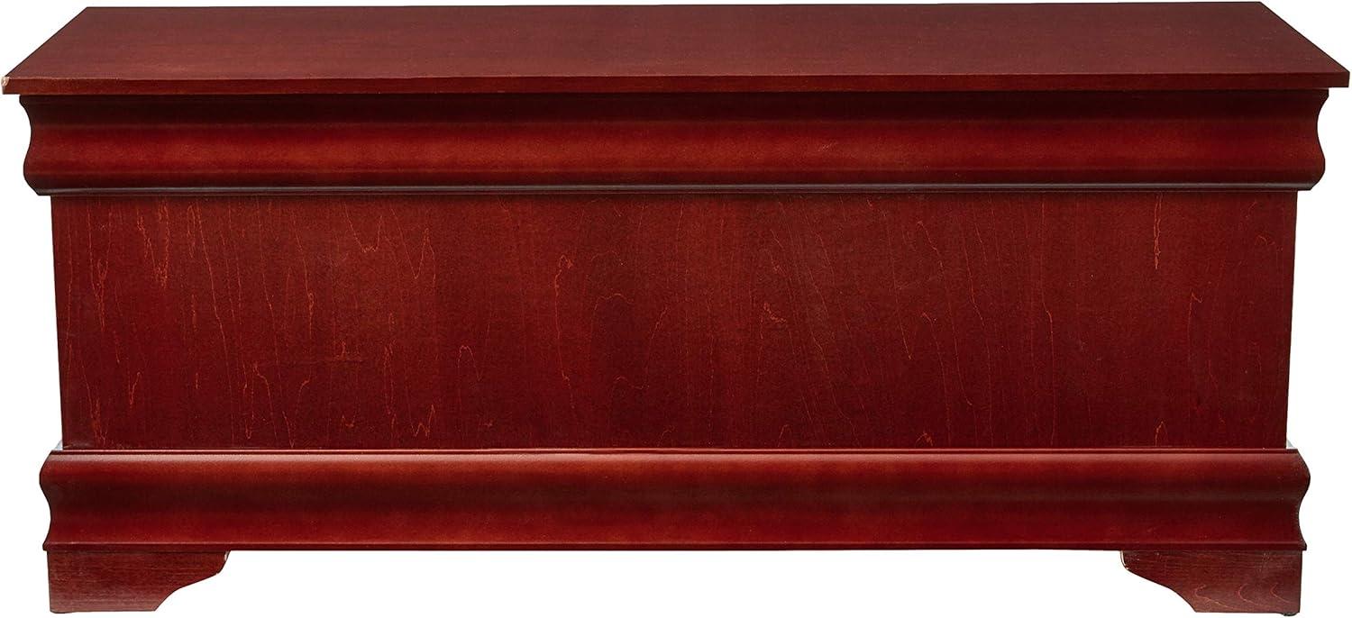 Coaster Pablo Traditional Rectangular Wood Cedar Chest Warm Brown