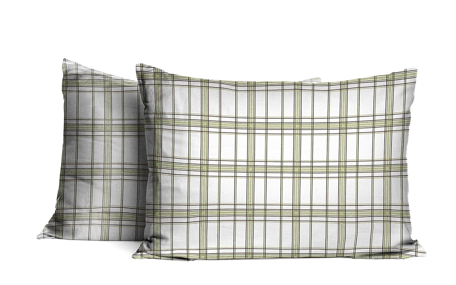 Pointehaven Flannel Plaid Sheet Set