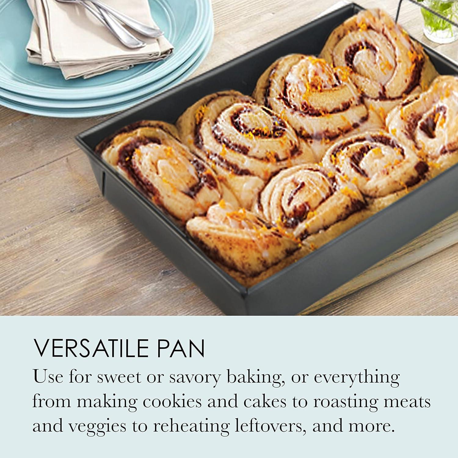 Chicago Metallic Chicago Metallic Professional 13-Inch Non-Stick Roast Pan With Rack