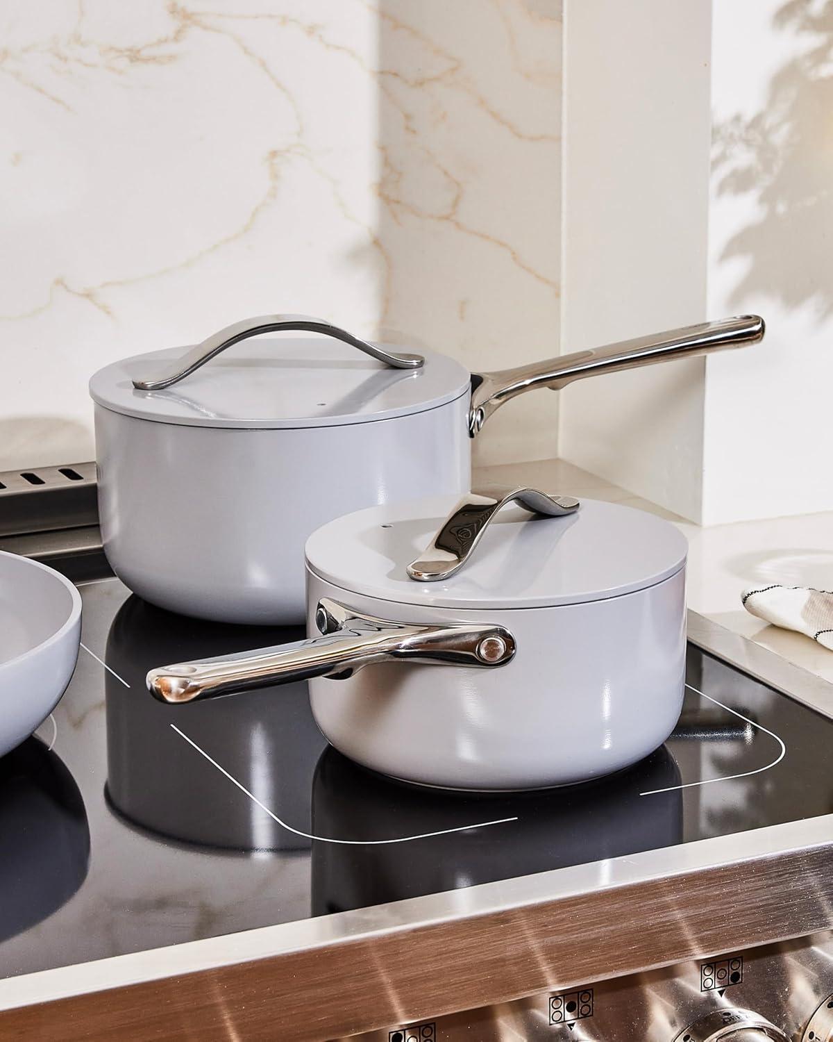 Caraway Grey 1.75-Qt. Mini Saucepan