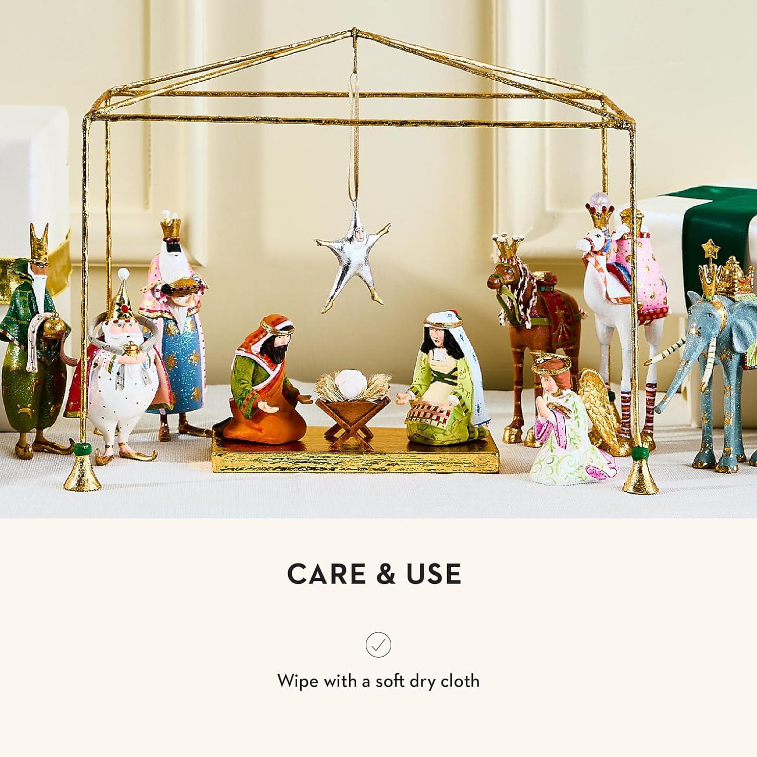 MacKenzie-Childs 13 Piece Nativity Patience Brewster Mini Introductory Set