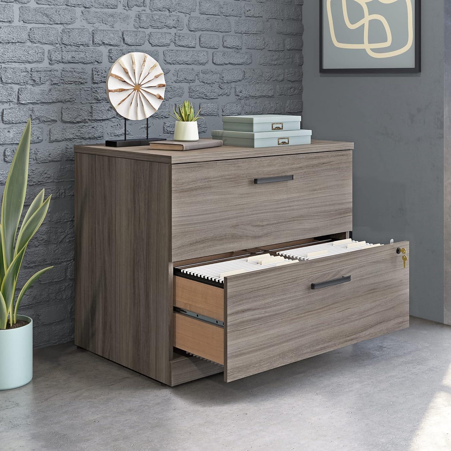 Affirm 2 Drawer Lateral File Classic Cherry - Sauder