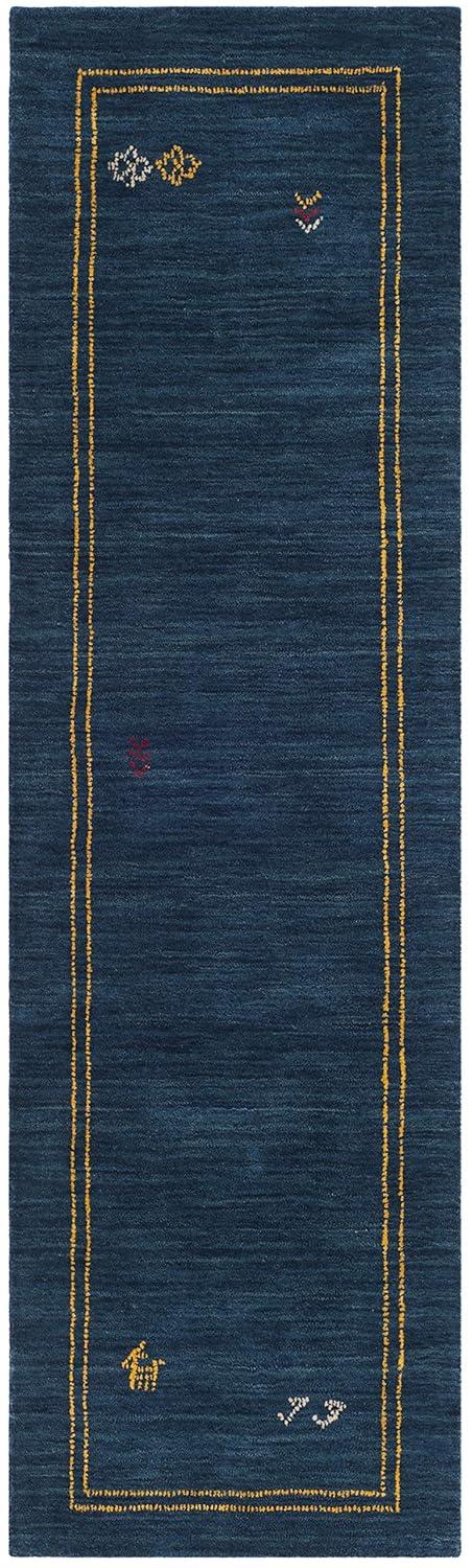 Himalaya HIM588 Hand Loomed Area Rug - Blue/Multi - 8'x10' - Safavieh.