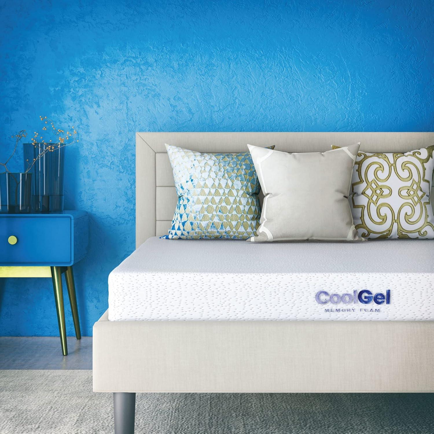 Cool Gel 6" Gel Memory Foam Mattress, Queen