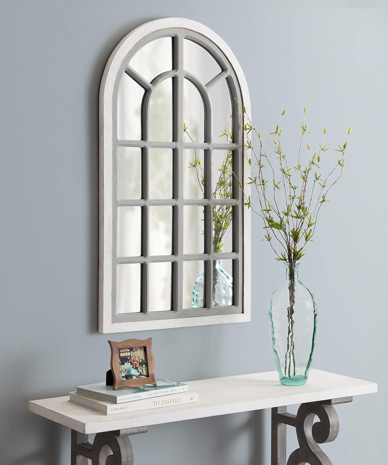 22" x 38" Boldmere Arch Wall Mirror - Kate & Laurel All Things Decor