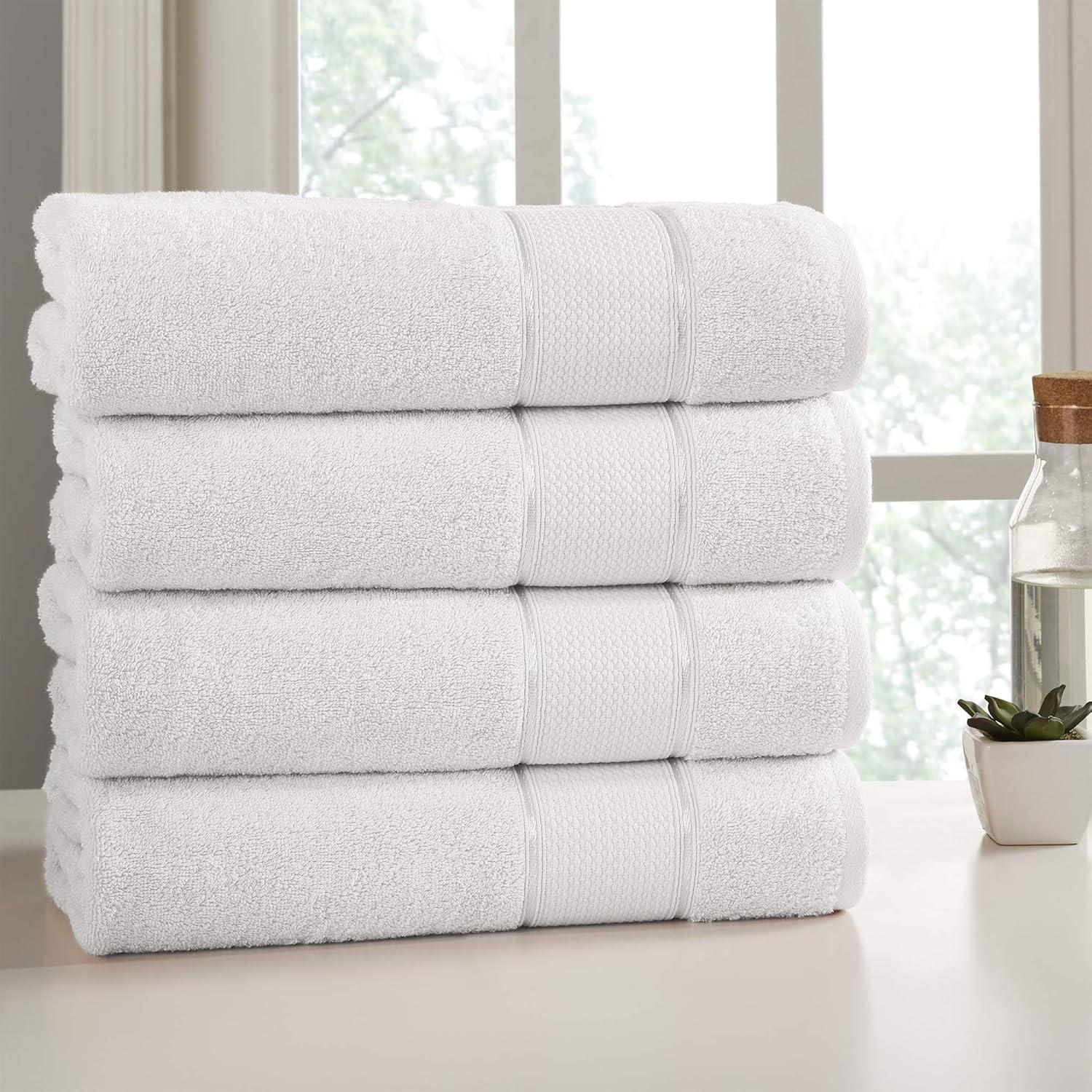 Modern Threads 4-Pack SpunLoft™ Bath Sheet Set