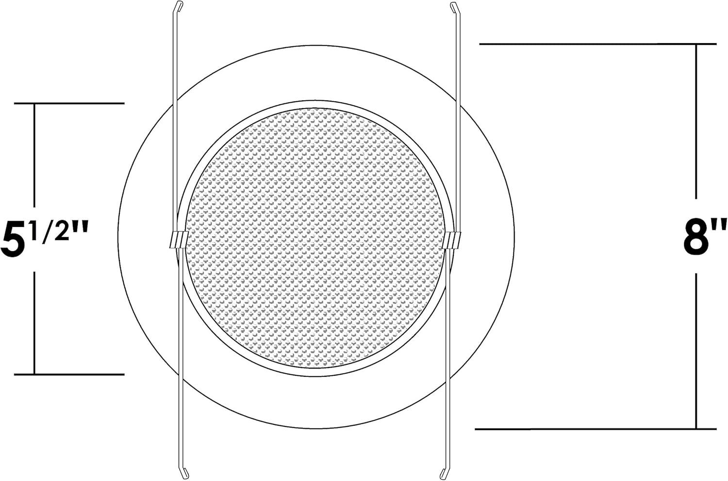 6'' Shower Recessed Trim