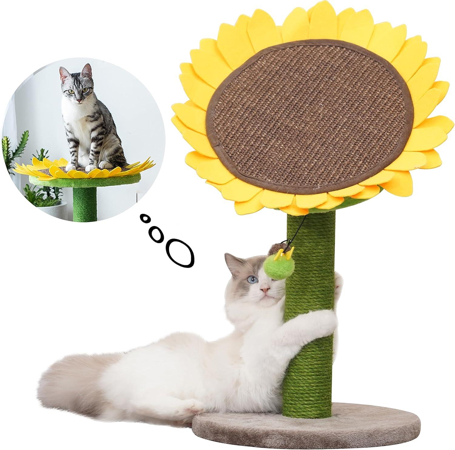 Catry Catry 26" Sunflower Scratching Post
