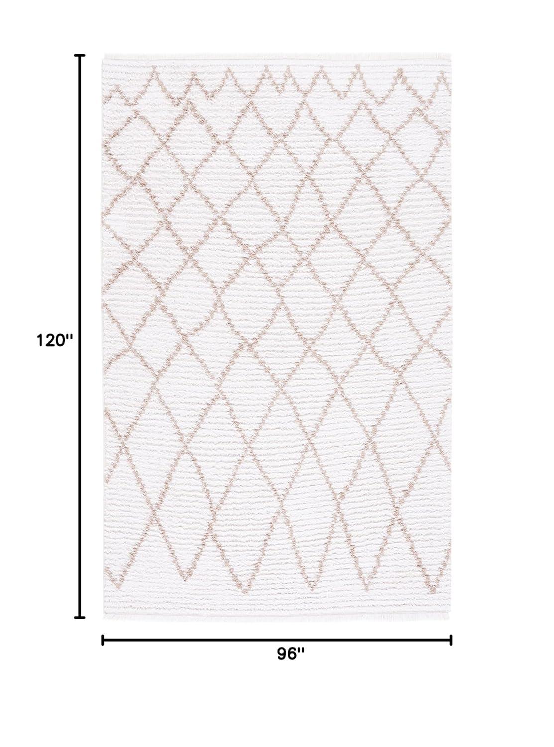 Augustine AGT850 Power Loomed Area Rug - Ivory/Pink - 8'x10' - Safavieh.