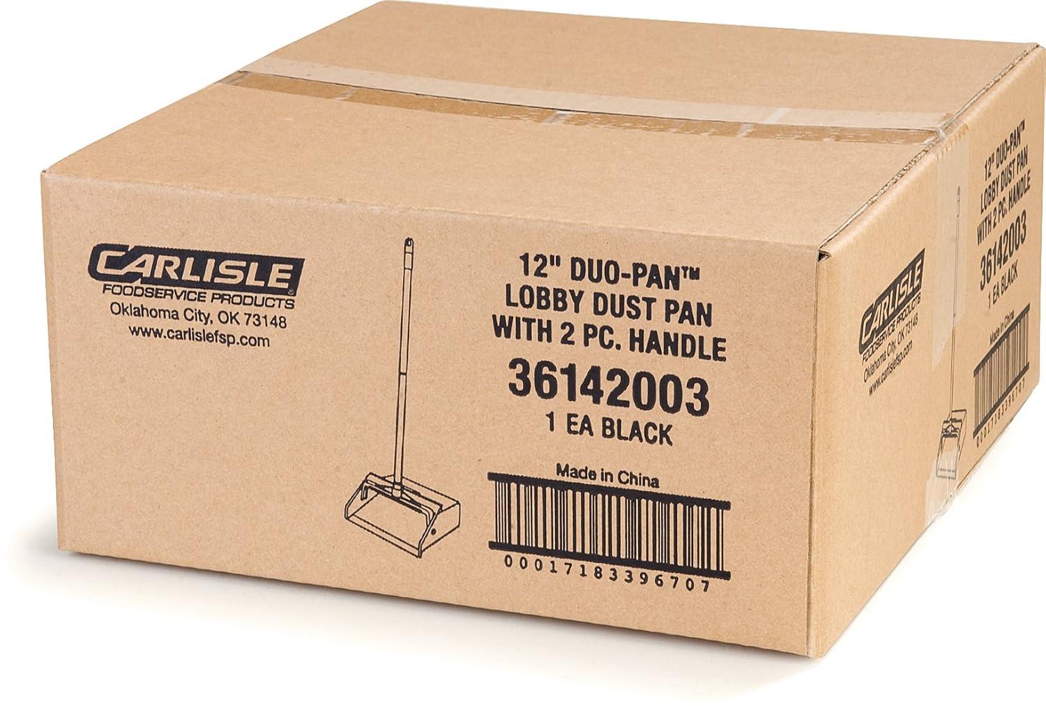 Carlisle Food Service Products Lobby Dust Pan with 2 Piece Handle