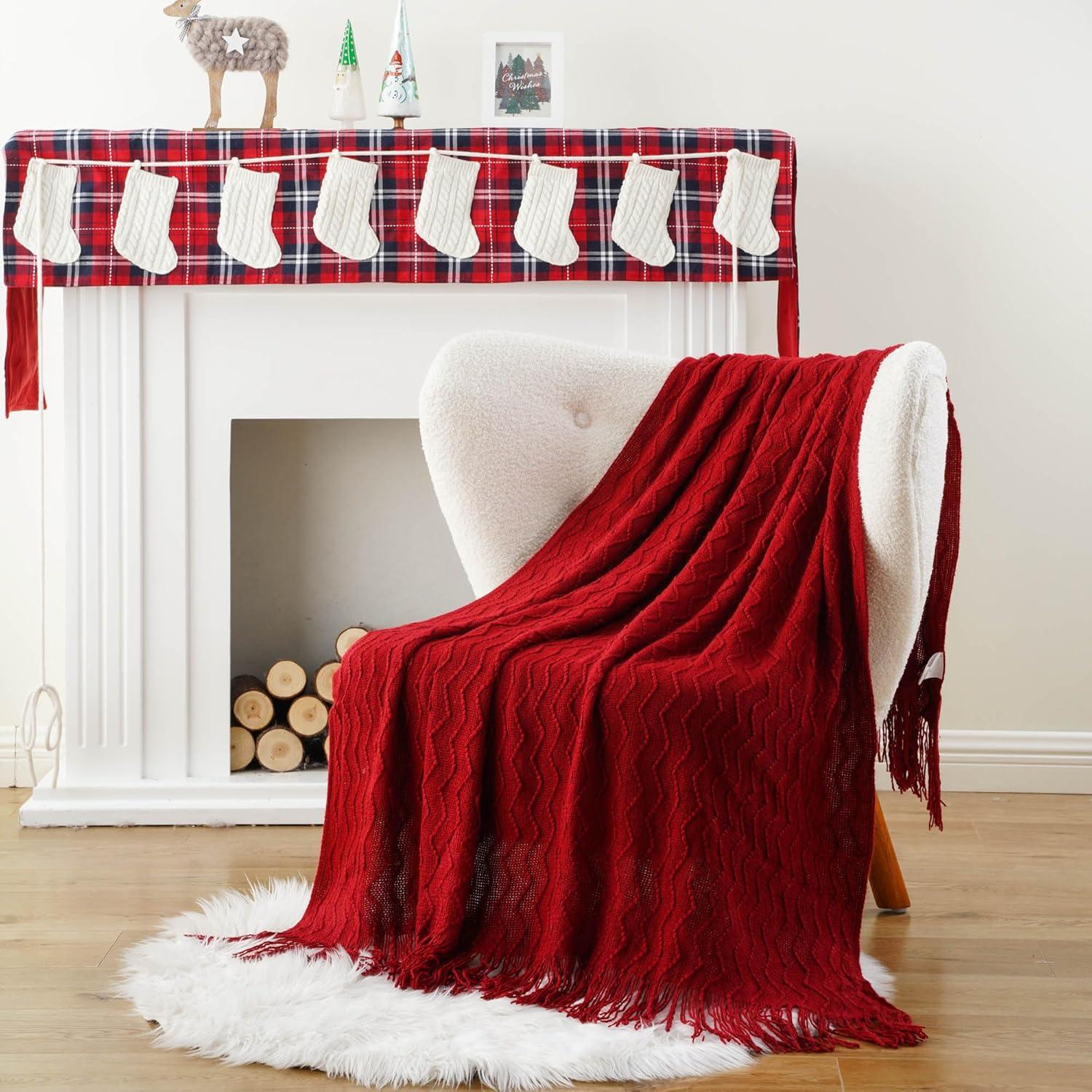 Battilo Home Plain Weave / Muslin Throw Blanket