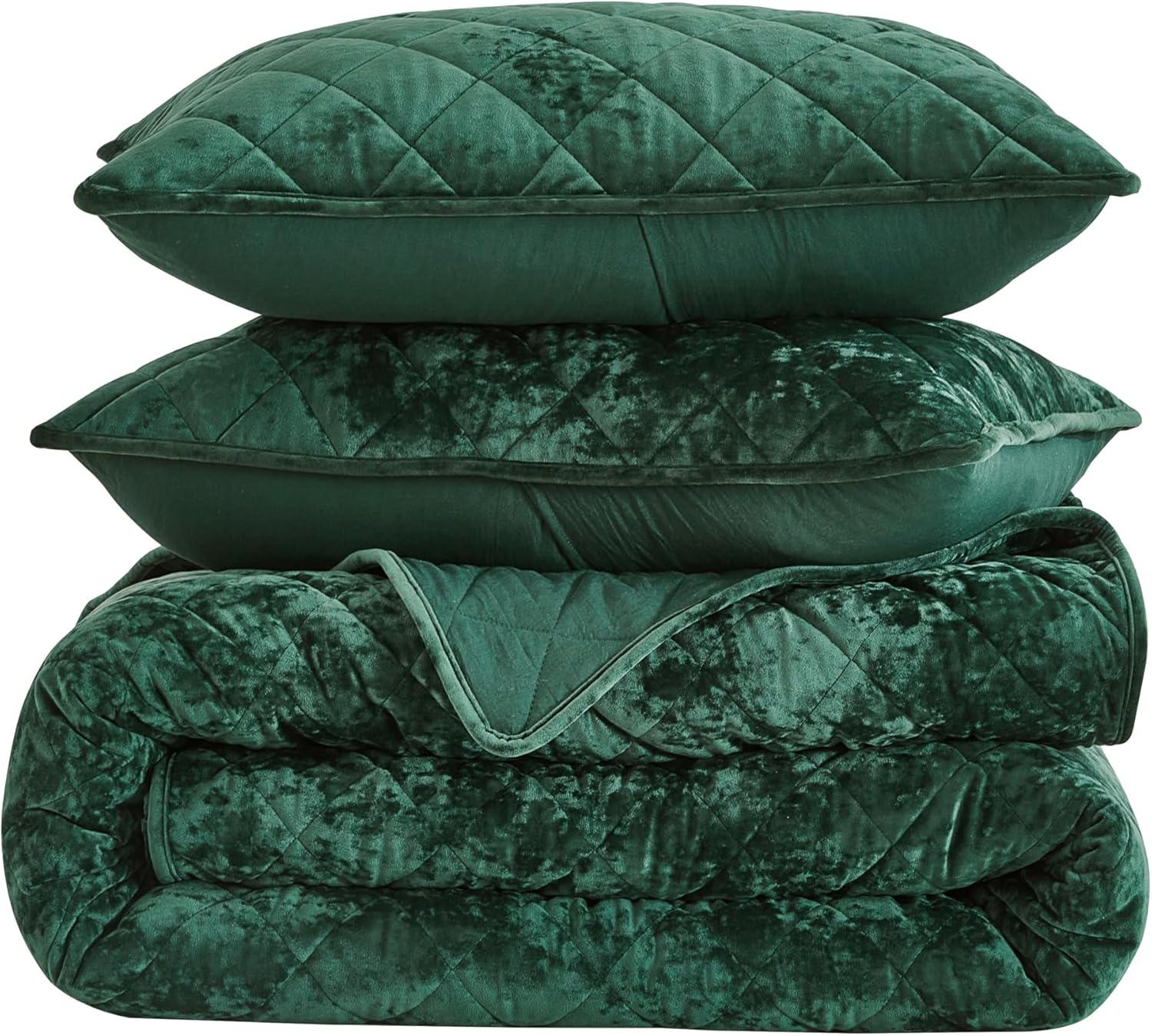 Velvet Quilt Set