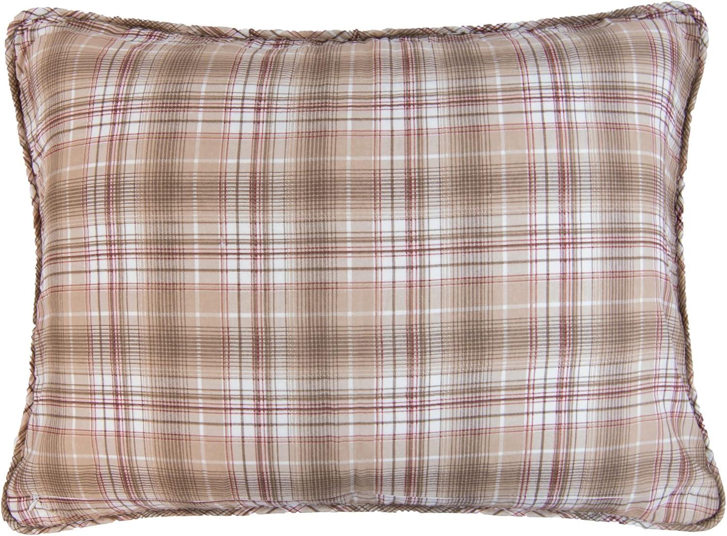 Donna Sharp Highland Plaid 3PC Cotton King Quilt Set