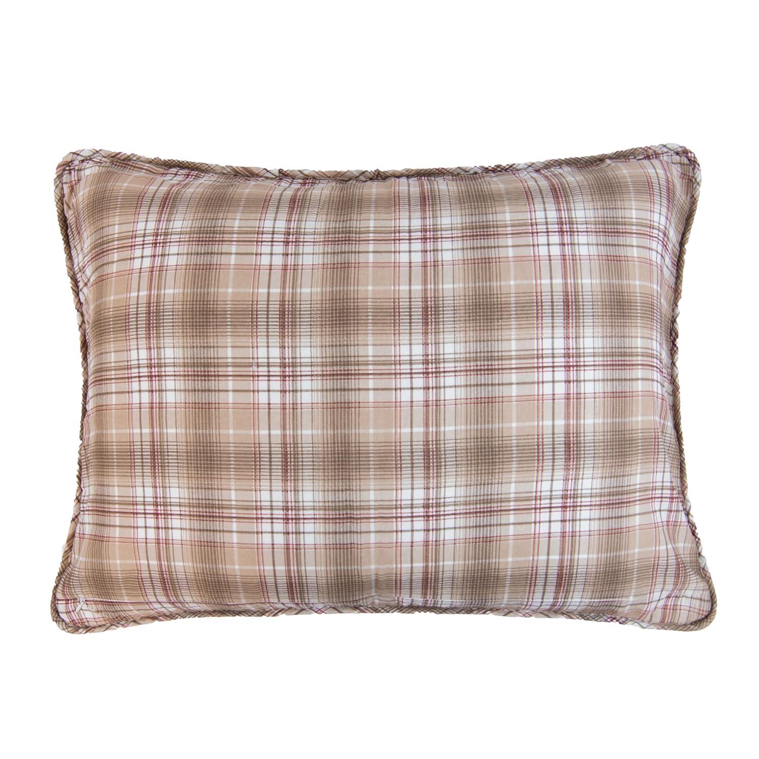 Donna Sharp Highland Plaid 3PC Cotton King Quilt Set