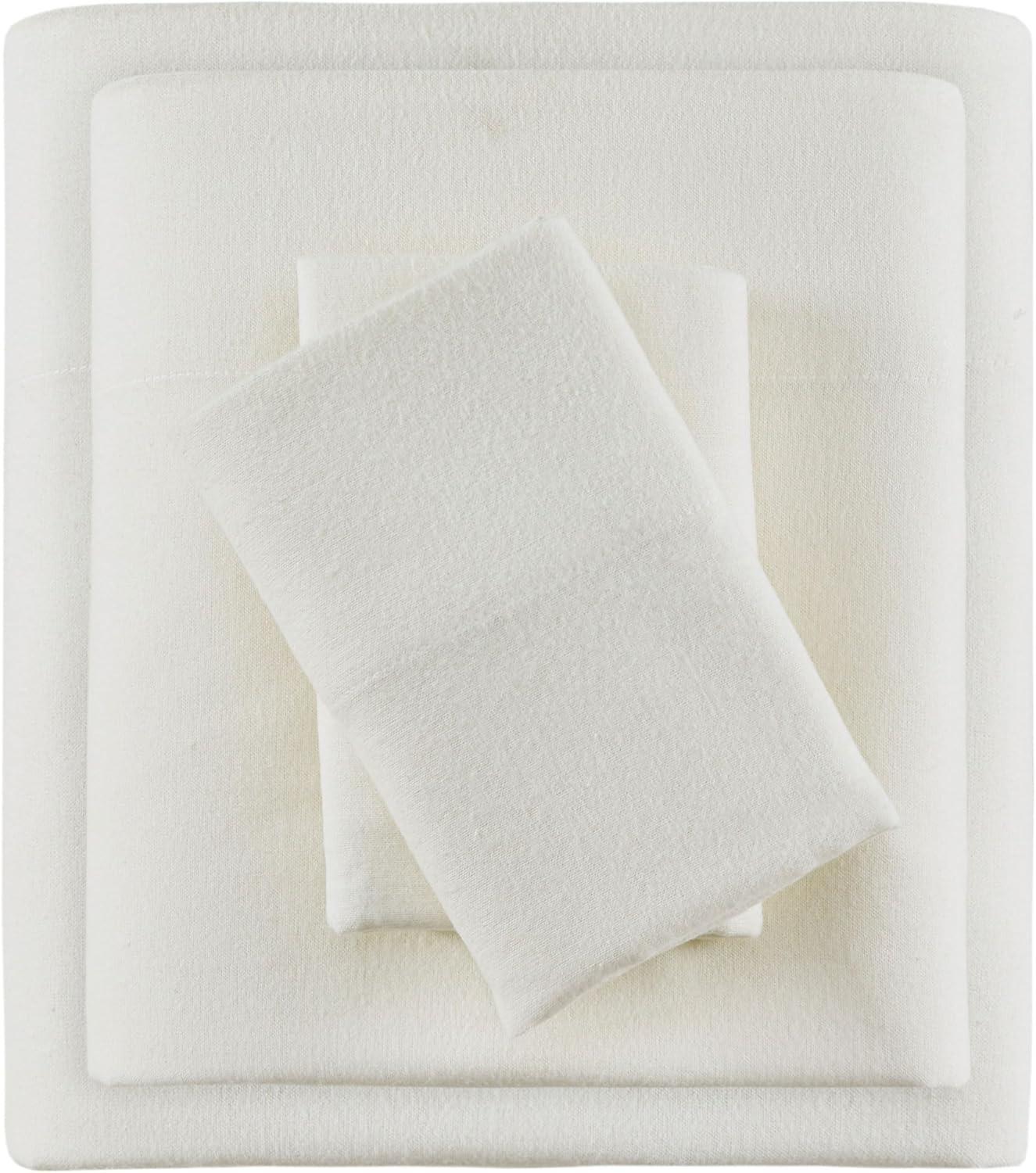 Madison Park Cozy Flannel 100% Cotton Sheet Set