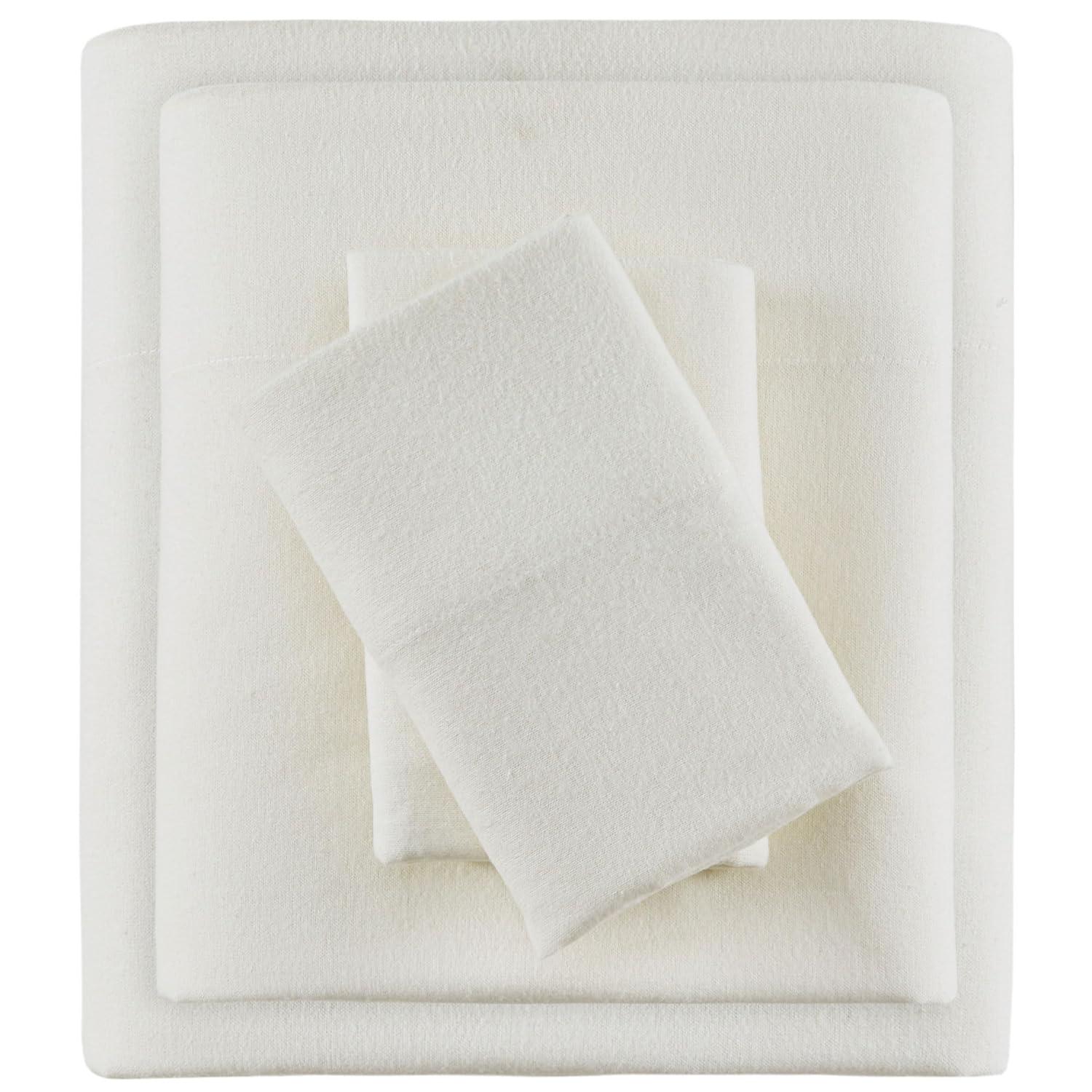 Madison Park Cozy Flannel 100% Cotton Sheet Set