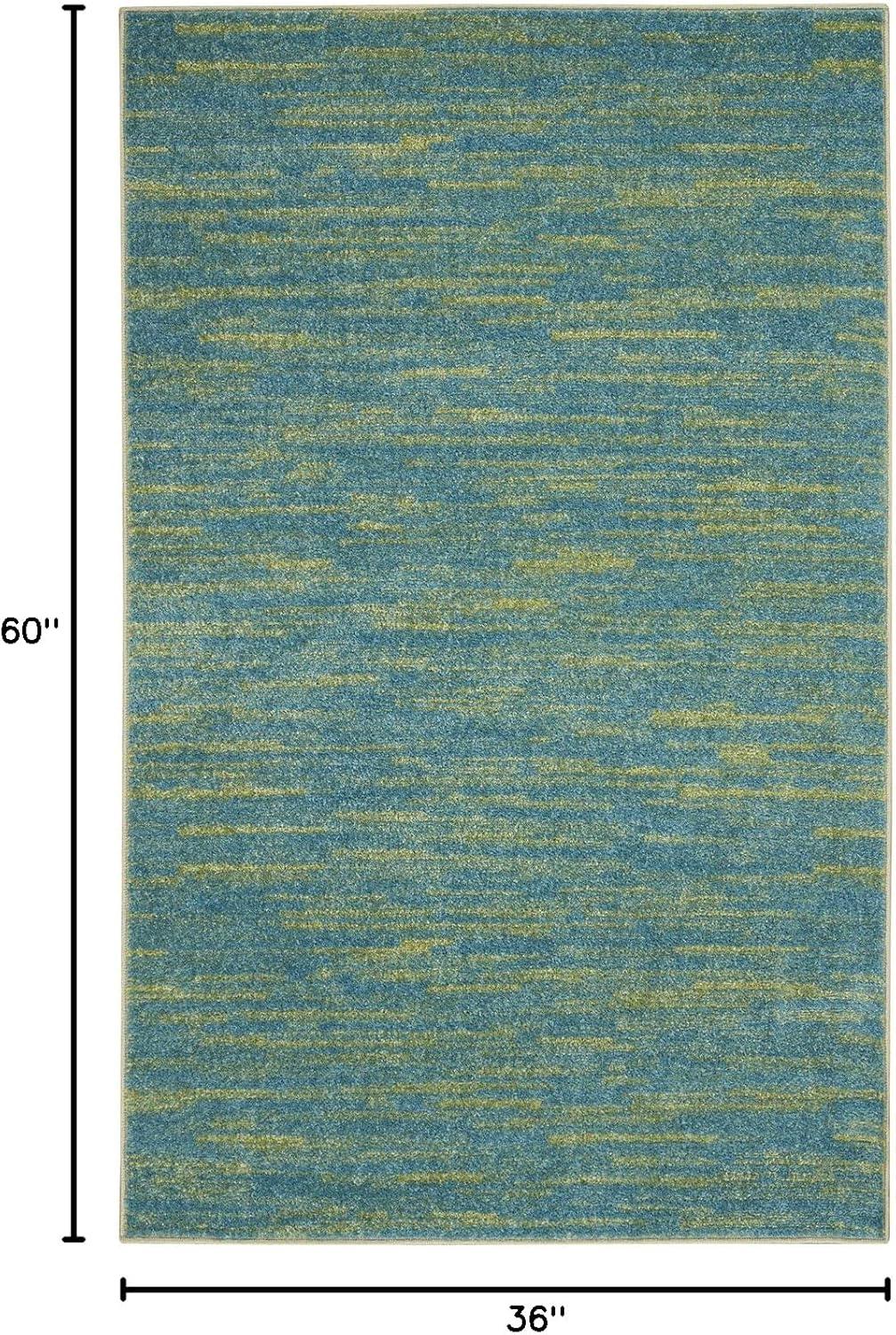 Nourison Essentials Solid Indoor/Outdoor Area Rug