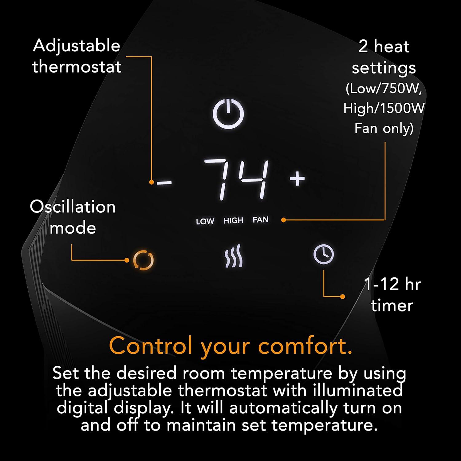 OSCTH1 Oscilatting Tower Heater