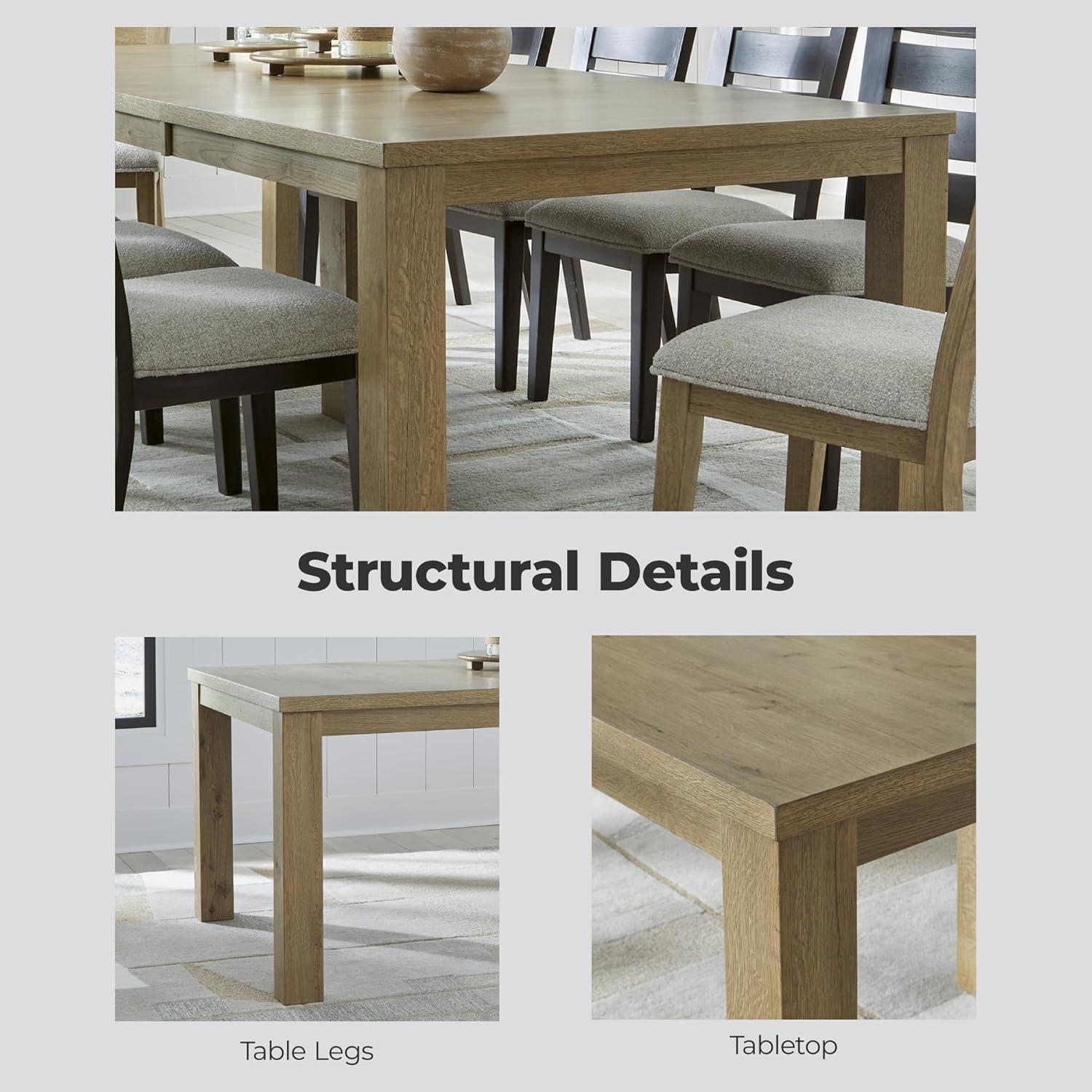 Loon Peak® Biseye Solid Wood Base Dining Table