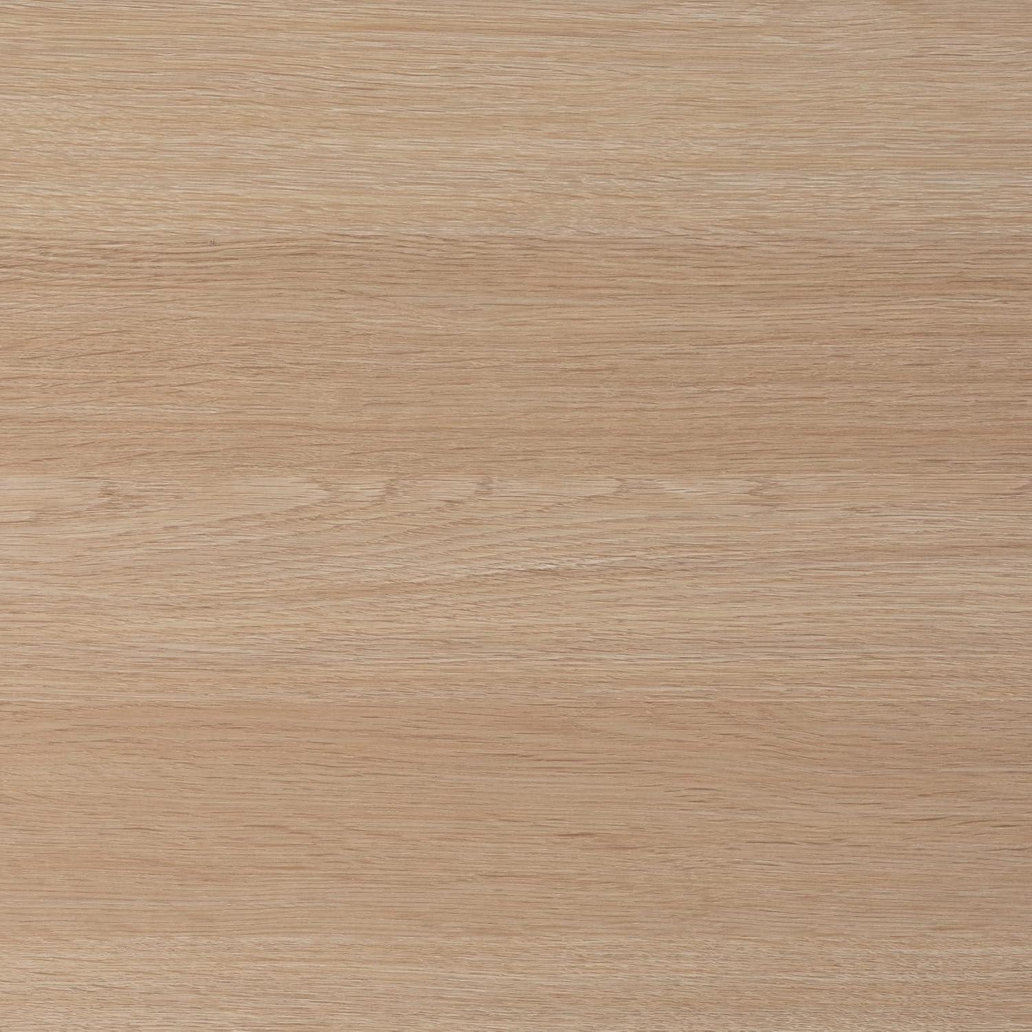 40" Coastal Oak and Black Metal Floating Shelf TV Stand