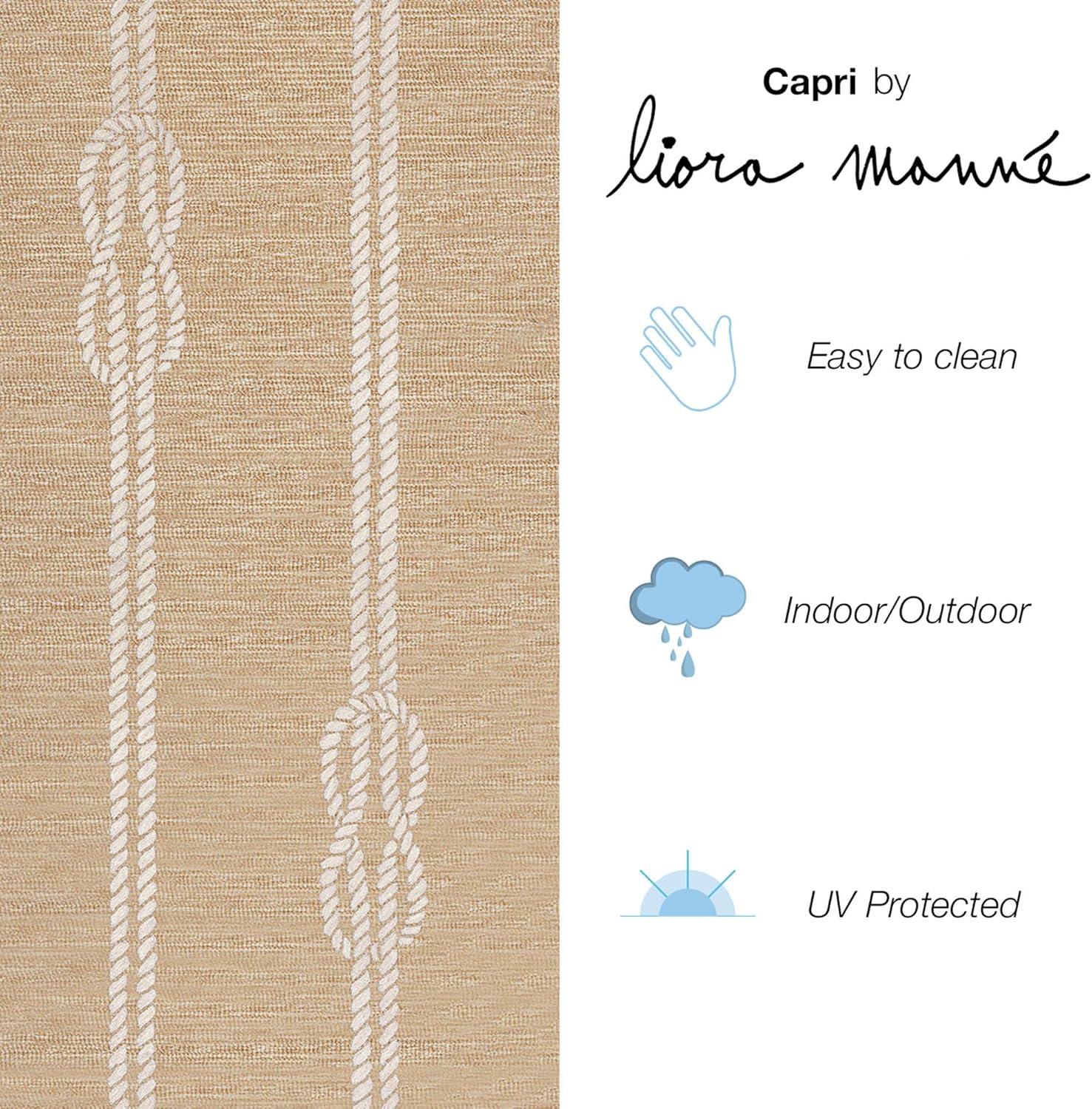 Liora Manne Capri Ropes Indoor Outdoor Area Rug Neutral