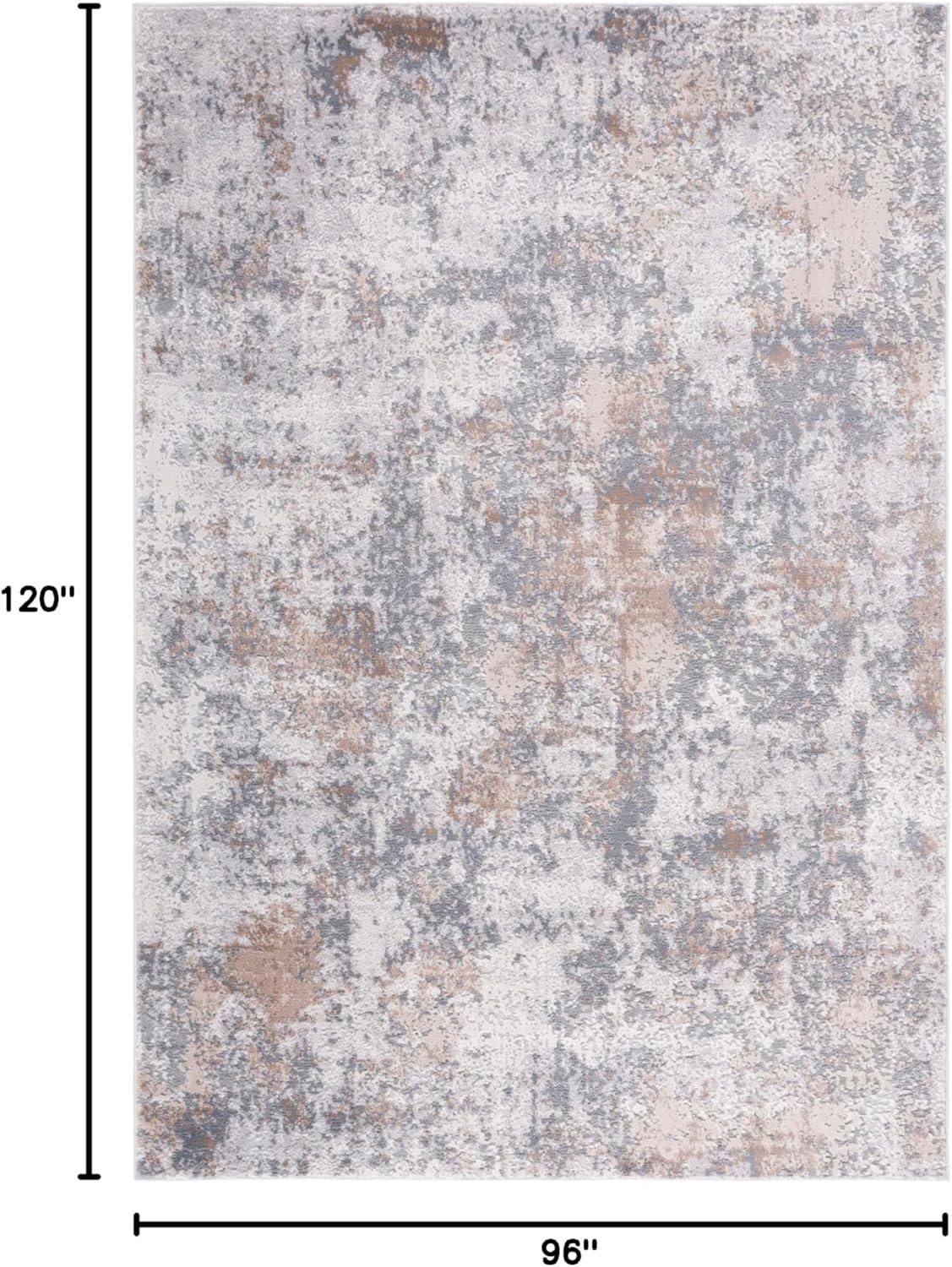 Eternal ETL208 Power Loomed Area Rug - Gray/Beige - 8'x10' - Safavieh.