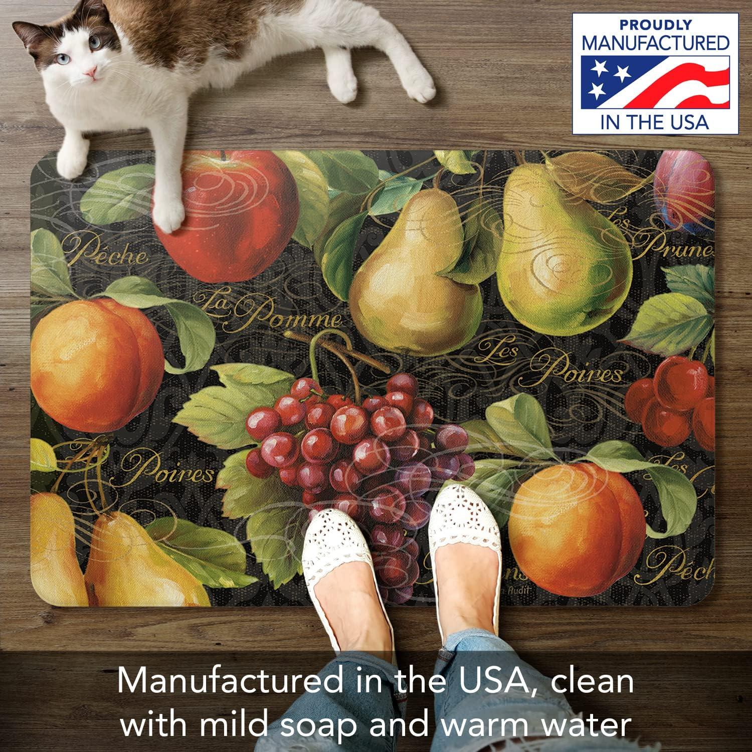 CounterArt Gourmet Fruit Decorative Comfort Floor Mat 30" x 20"