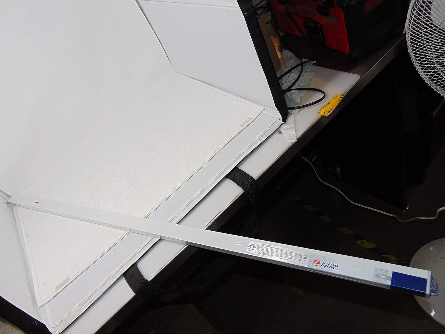 4 ft. Matte White Linear Track Track Lighting Rail