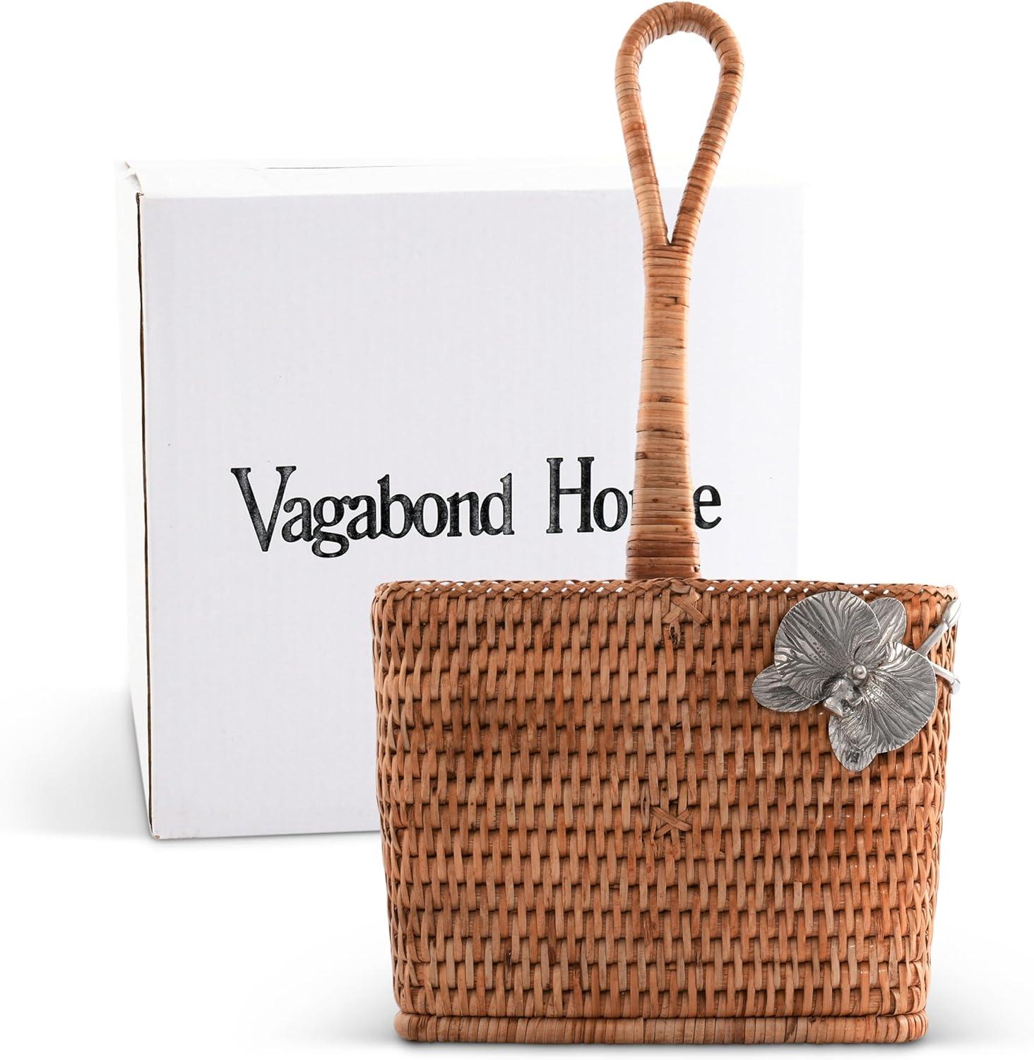 Vagabond House Natural Fibers Square Flatware Caddy