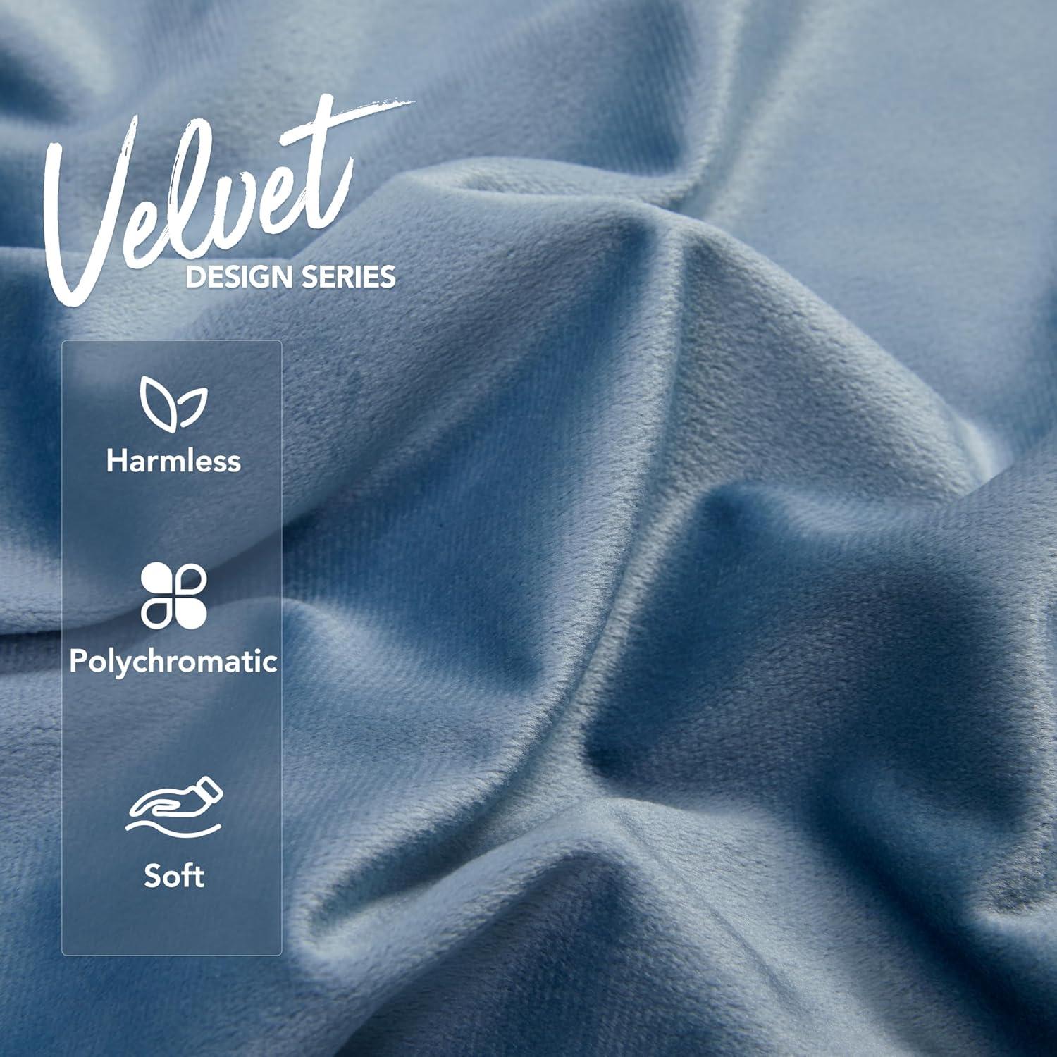 Velvet Reversible Pillow Cover