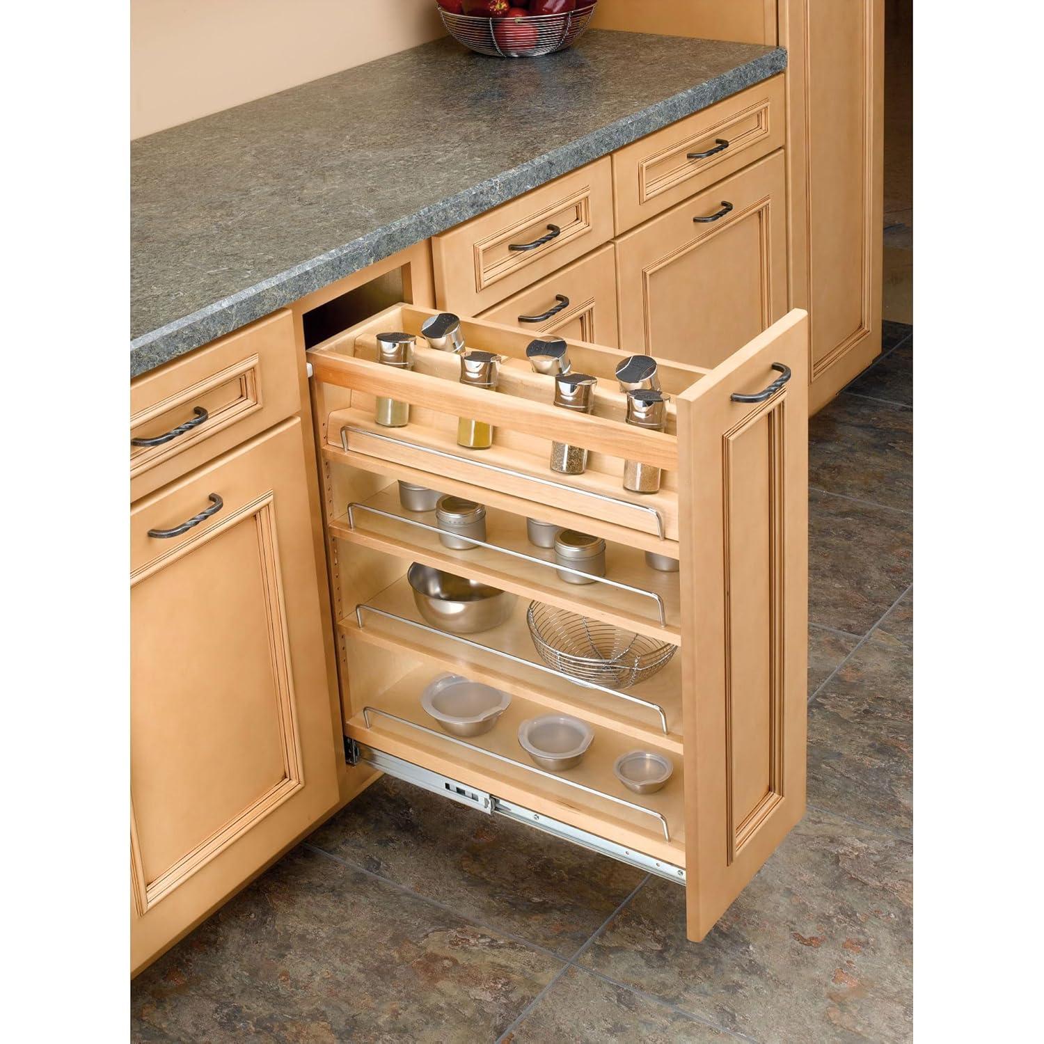 Rev-A-Shelf Rev-A-Shelf Pull Out Kitchen Cabinet Organizer Pantry Spice Rack