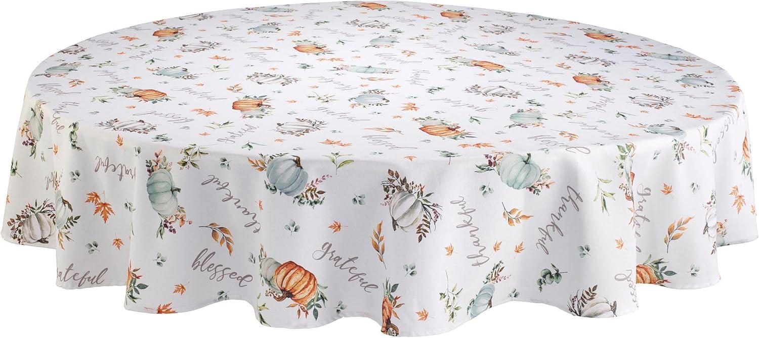 Round Cotton Tablecloth