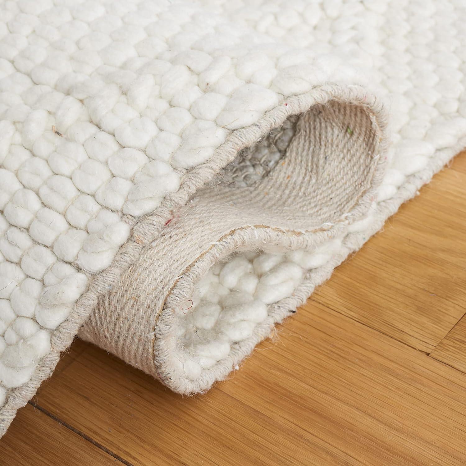Natura NAT310 Hand Woven Runner Rug - Ivory/Ivory - 2'3"x18' - Safavieh.