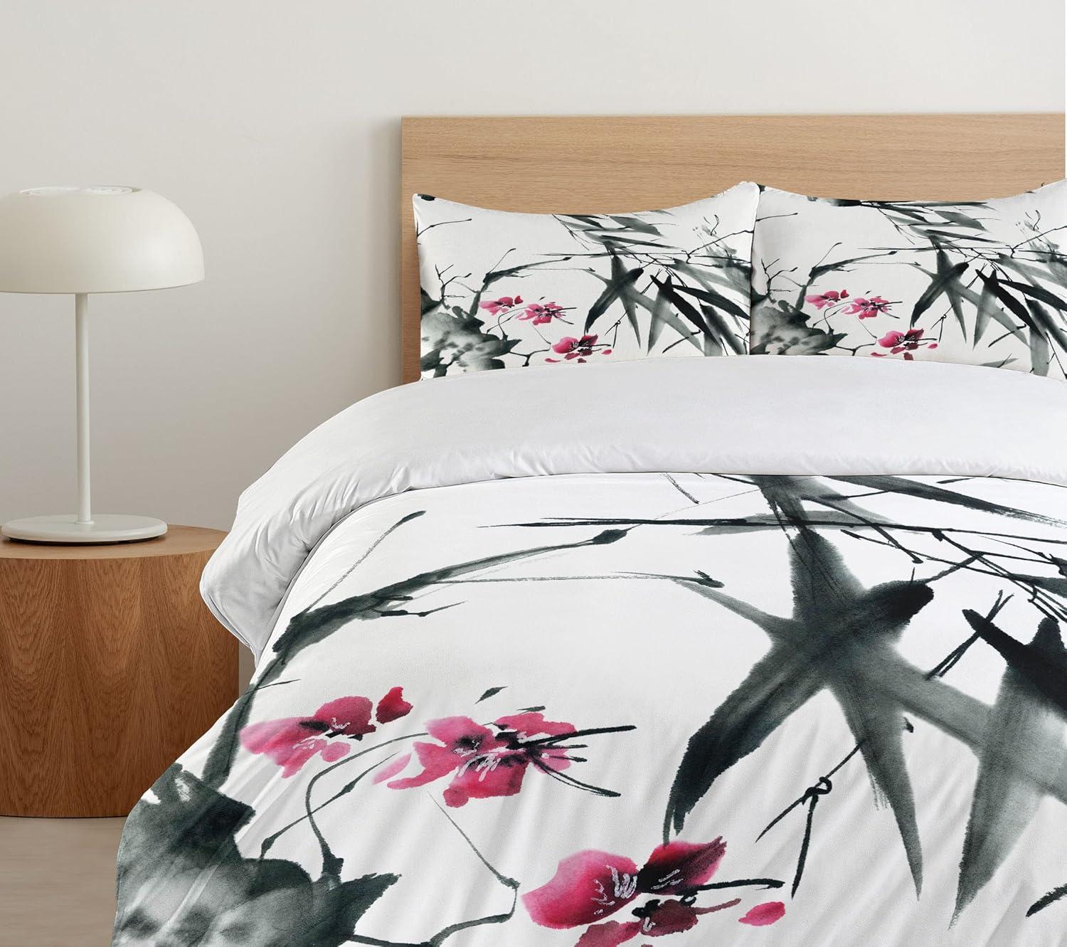 Traditional Floral Duvet Cover Set