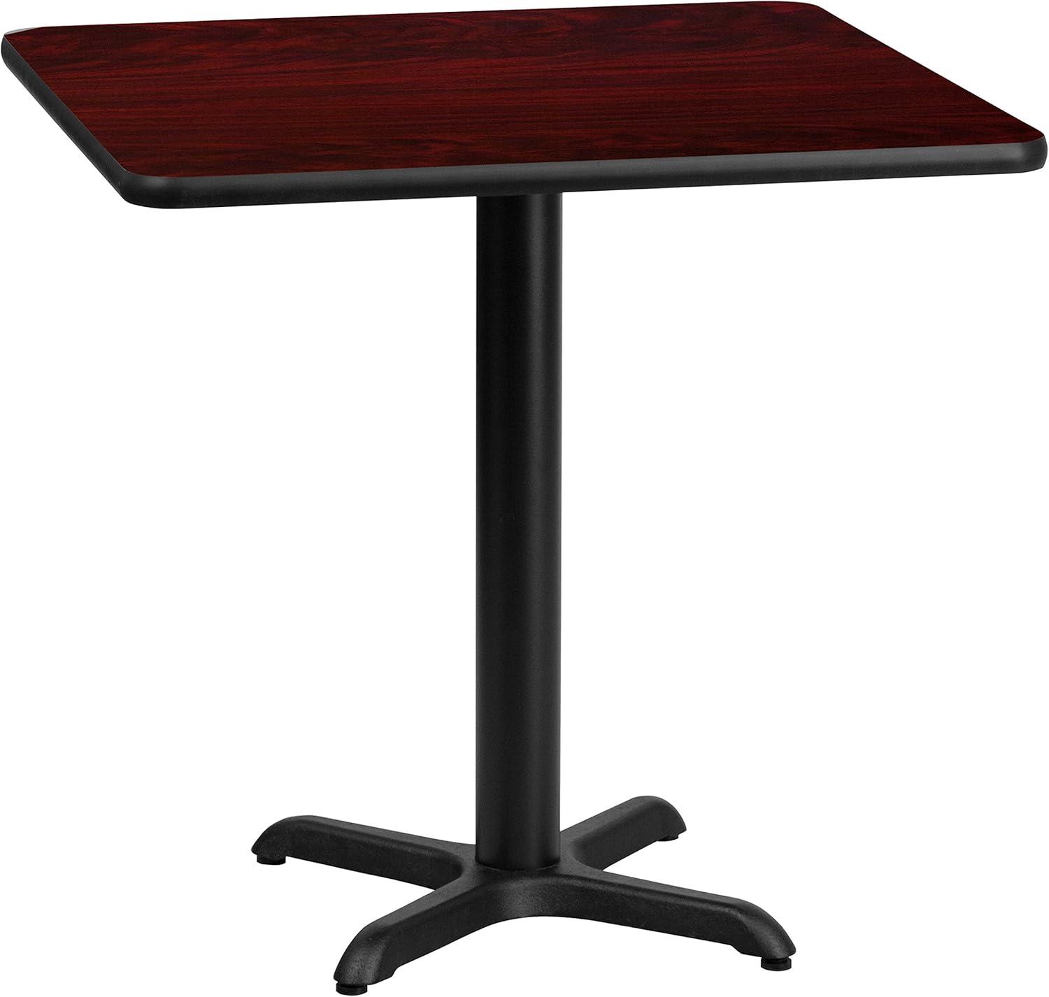 Flash Furniture Laminate Table Top with Table Height Base