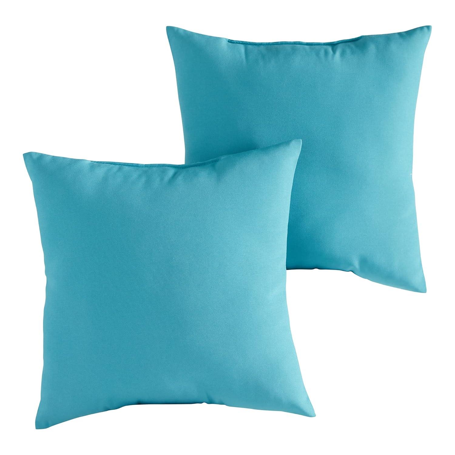 Greendale Home Fashions Indoor/Outdoor Reversible Throw Pillow (Set of 2)