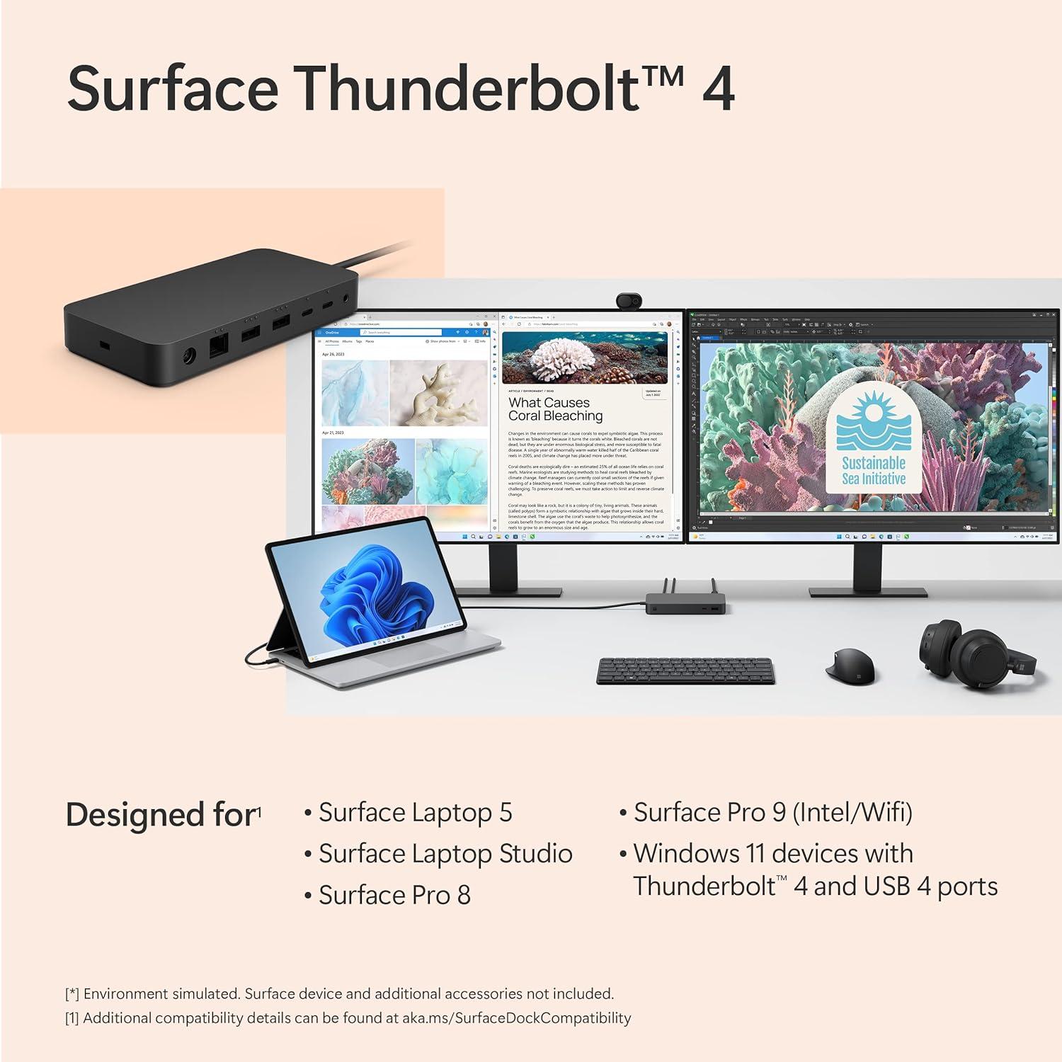 Microsoft Surface Thunderbolt 4 Dock