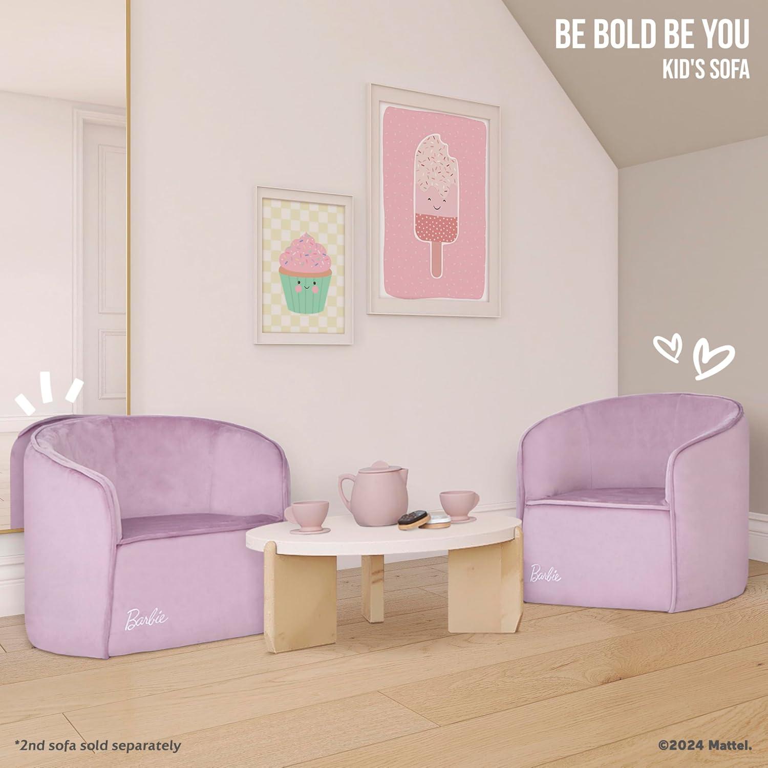 Barbie Be Bold Be You Kid's Sofa