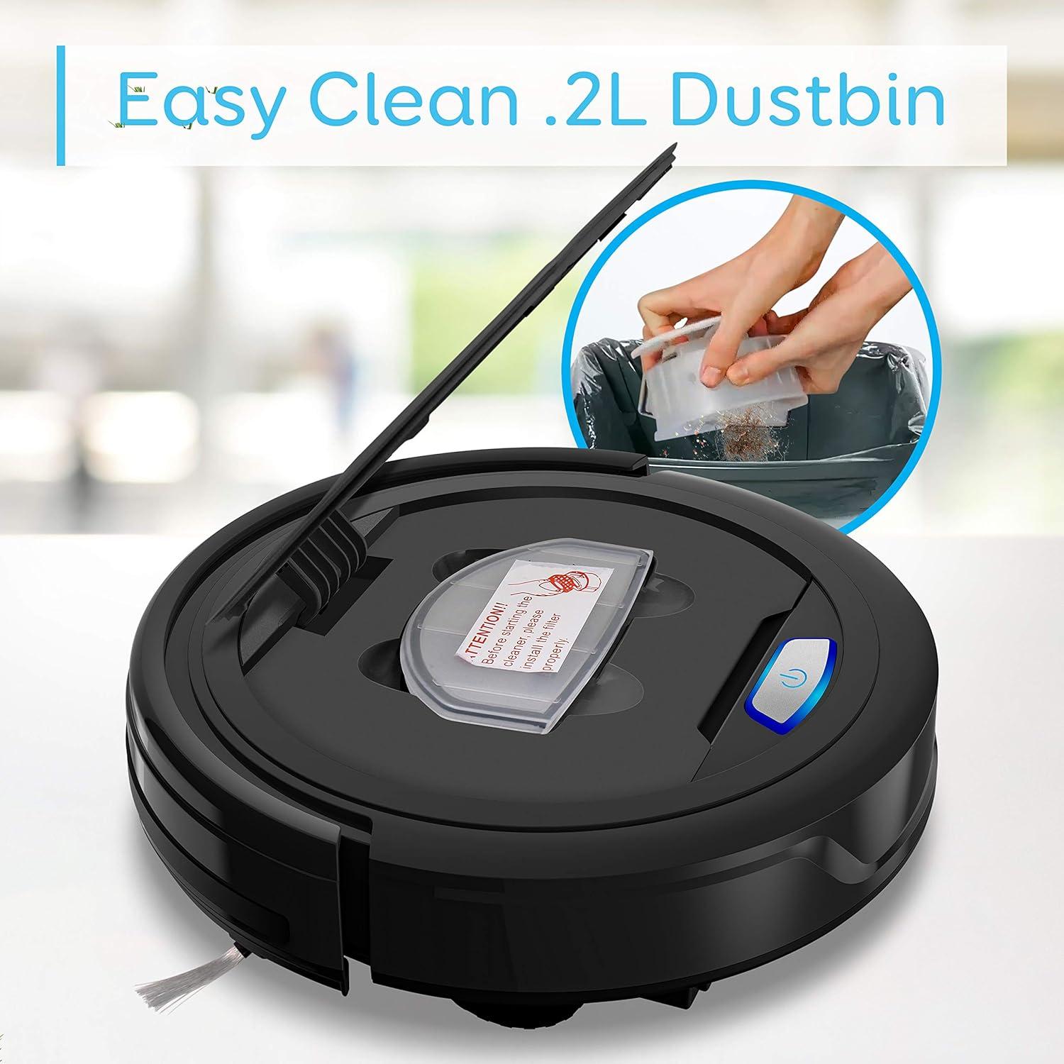 Pyle Pure Clean Home Cleaning System Smart Automatic Robot Vacuum