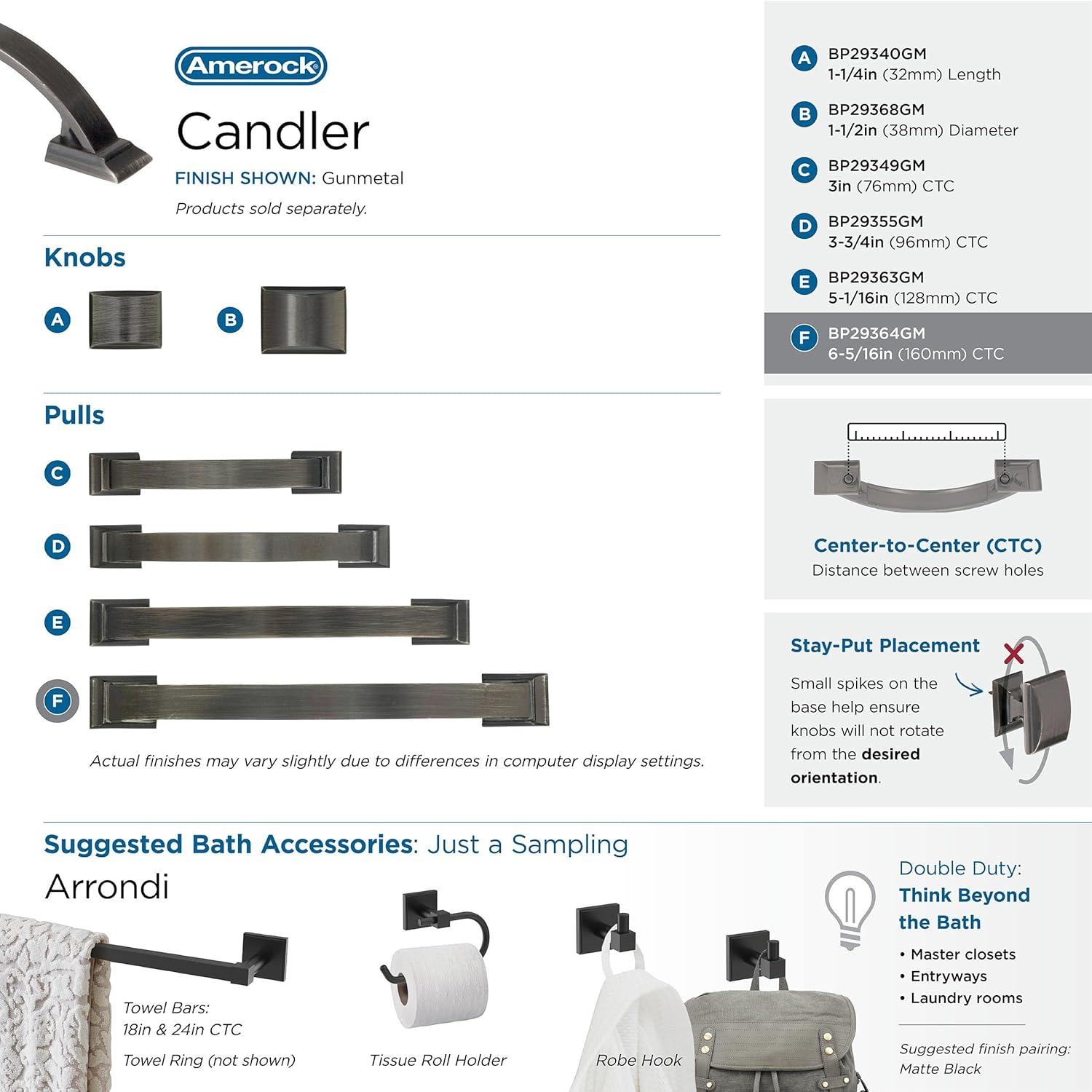 Amerock Candler Center to Center Arch Pull