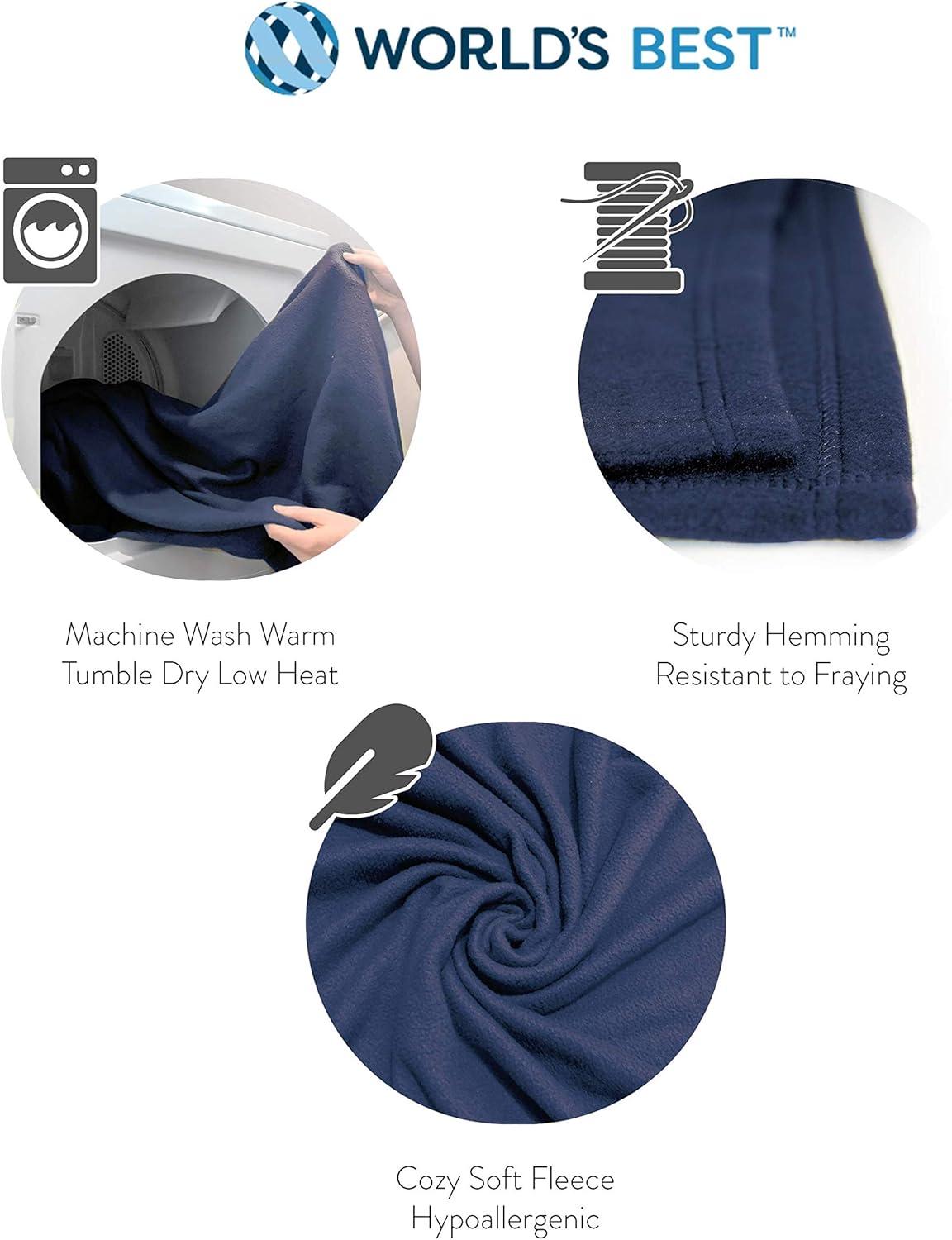 Worlds Best Travel Blanket, 50x60