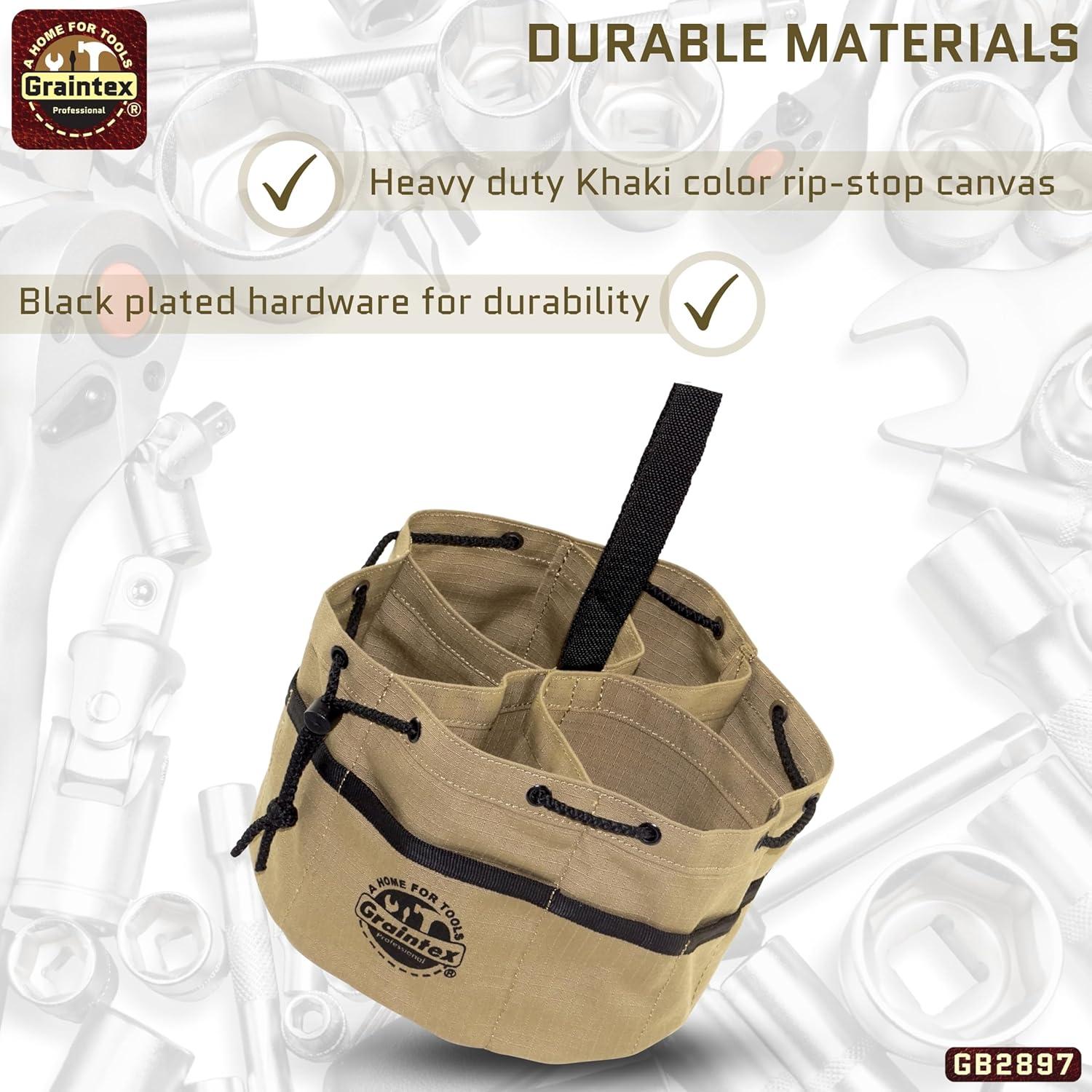 Graintex 10" Canvas Grab Bag