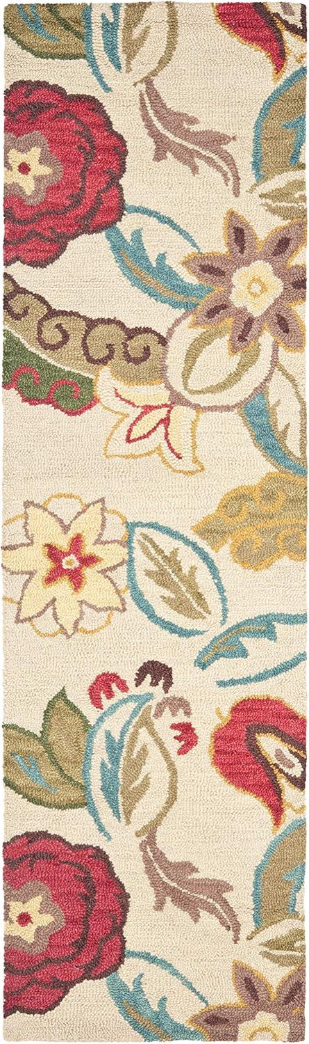 Blossom BLM671 Hand Hooked Area Rug  - Safavieh