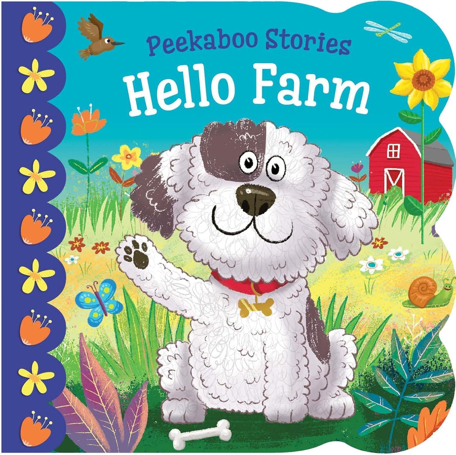 Hello Farm - by  Kidsbooks Publishing (Board Book)