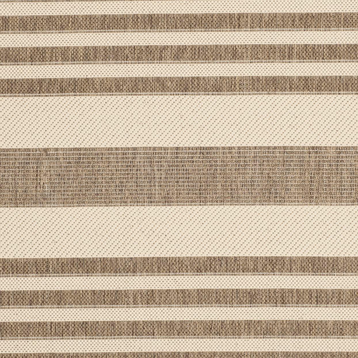 Courtyard CY6062 Power Loomed Indoor/Outdoor Accent Rug - Brown/Bone - 2'x3'7" - Safavieh.