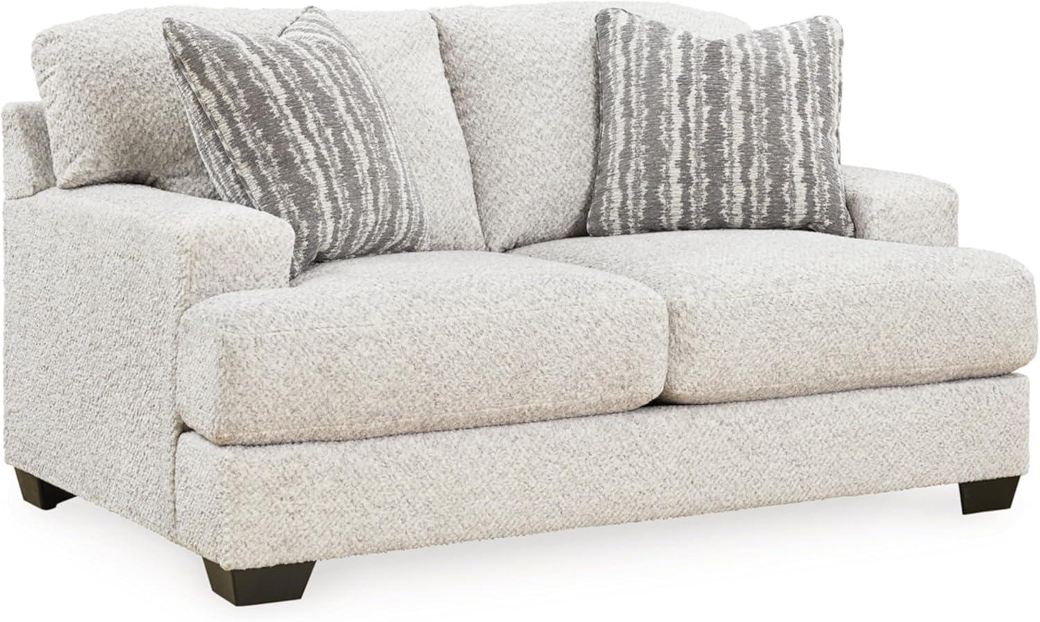 68" Recessed Arm Loveseat with Reversible Cushions