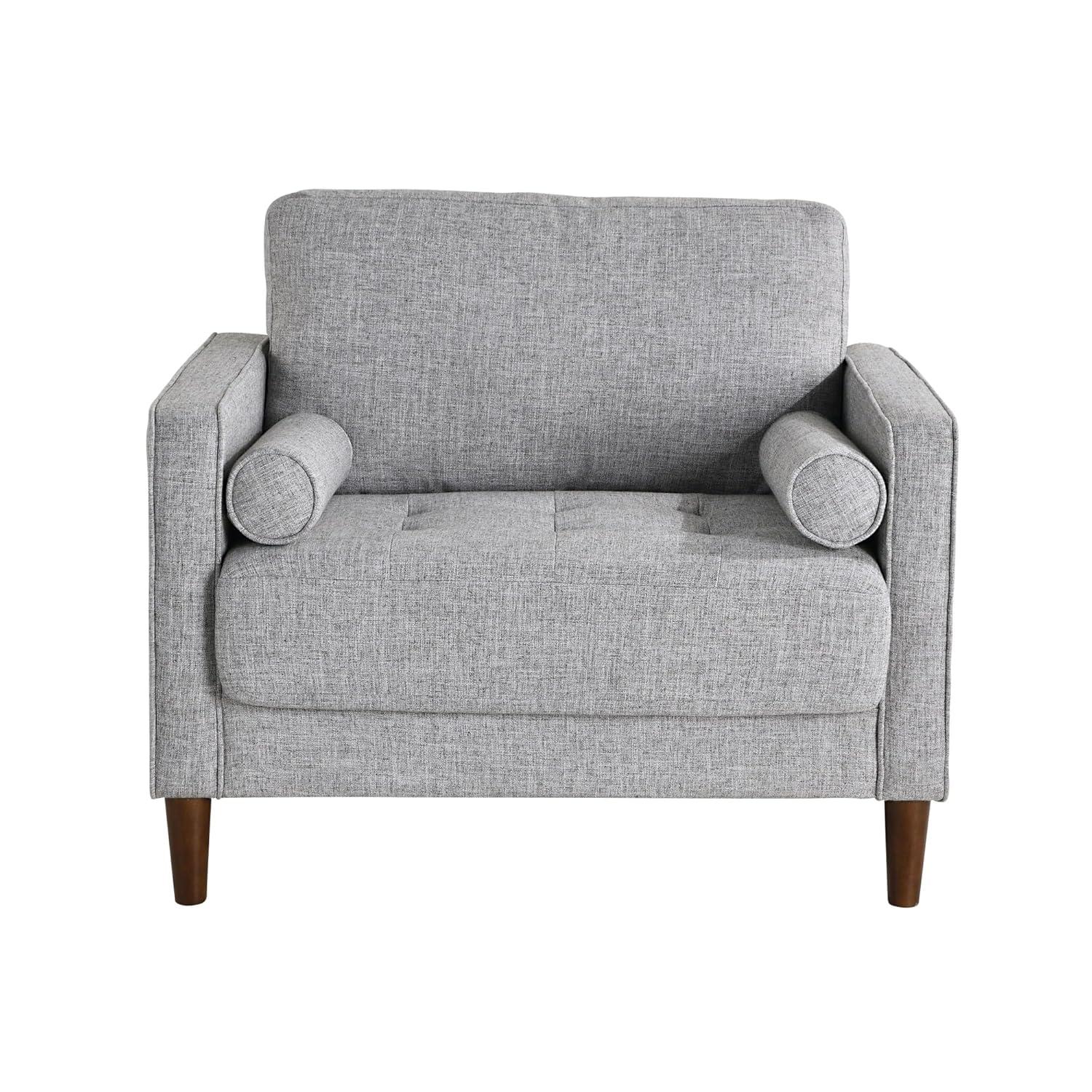 Lifestyle Solutions Giovanni Chair Woven Light Gray