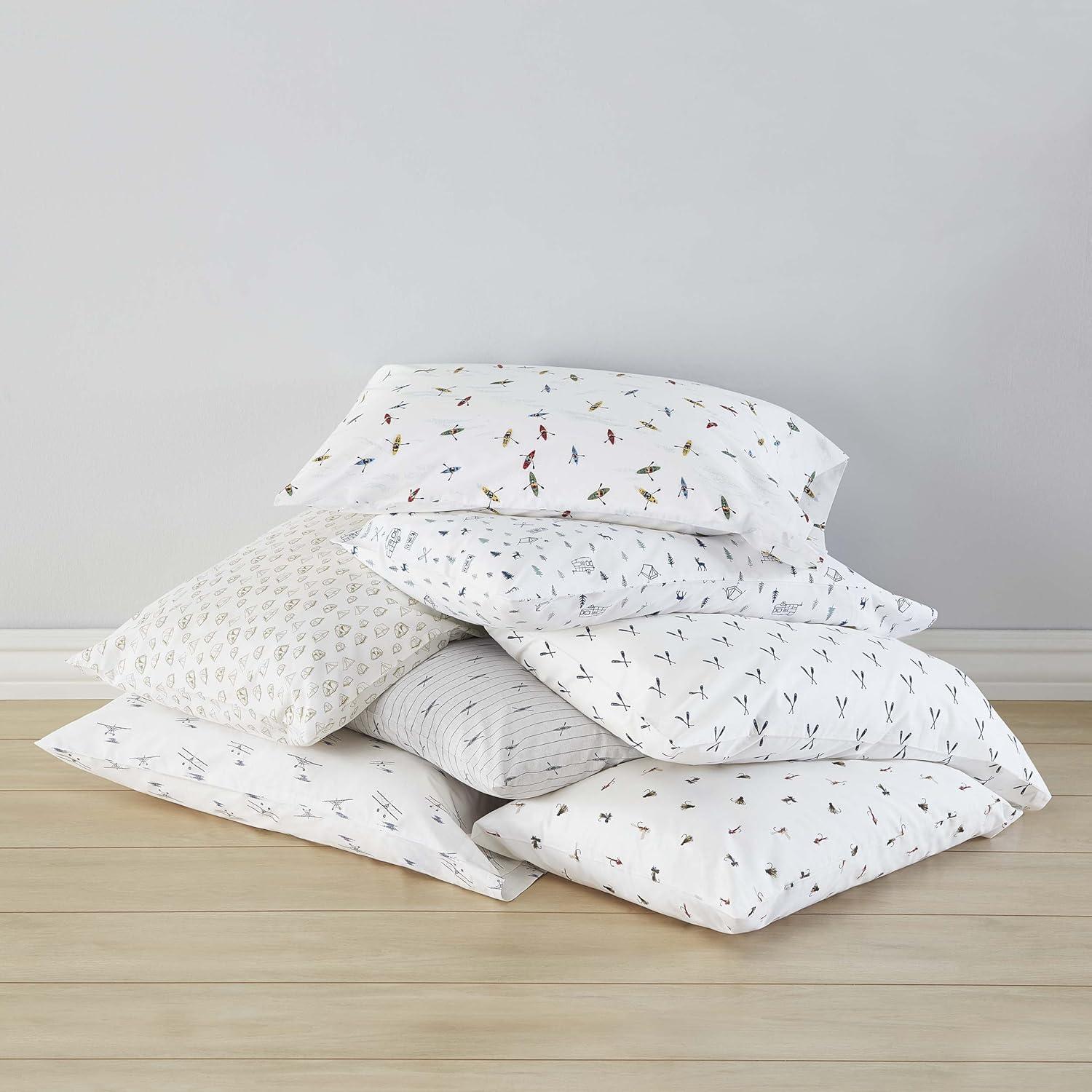 Eddie Bauer Printed Cotton Percale Sheet Sets