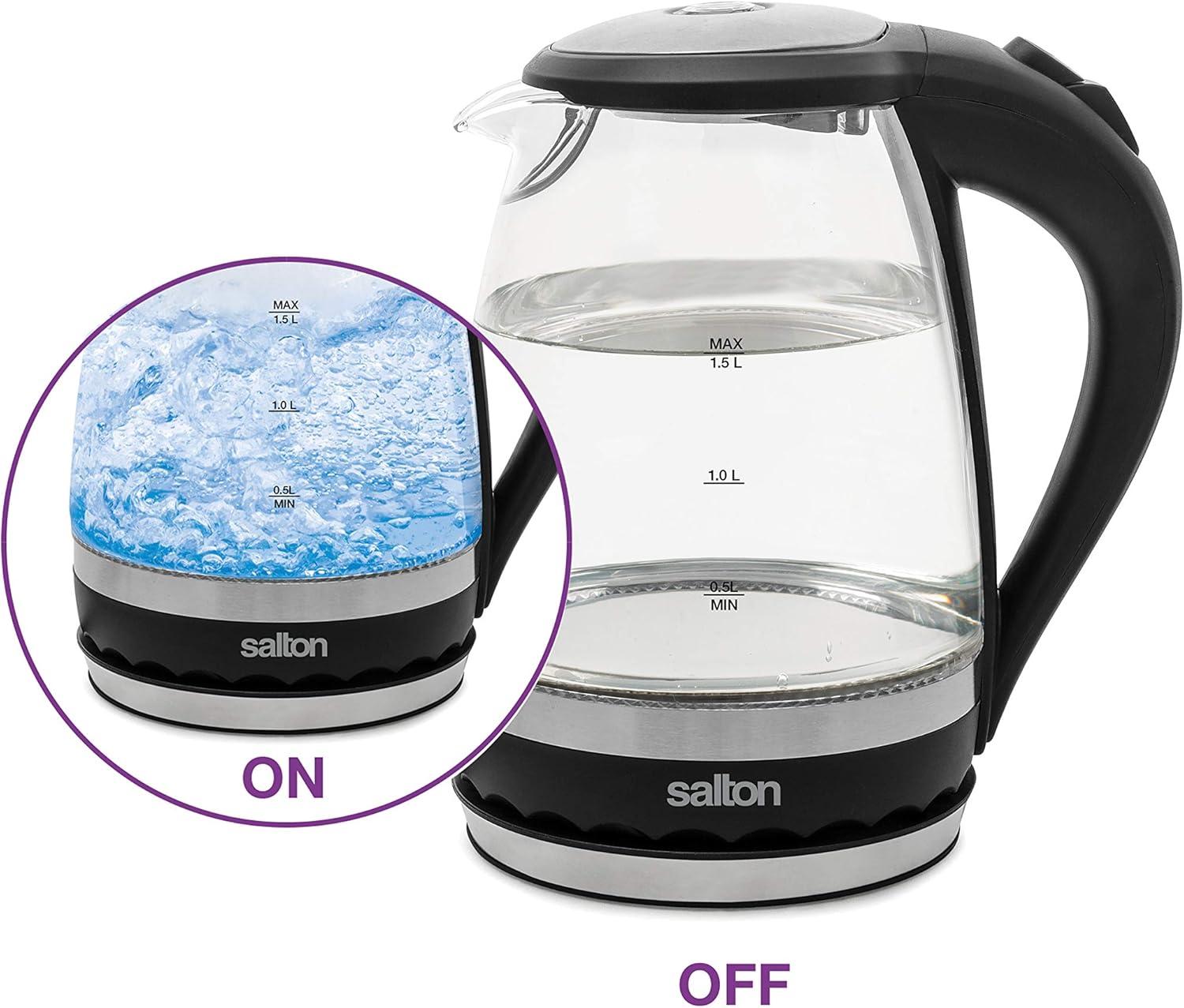 Salton Cordless Electric Glass Kettle